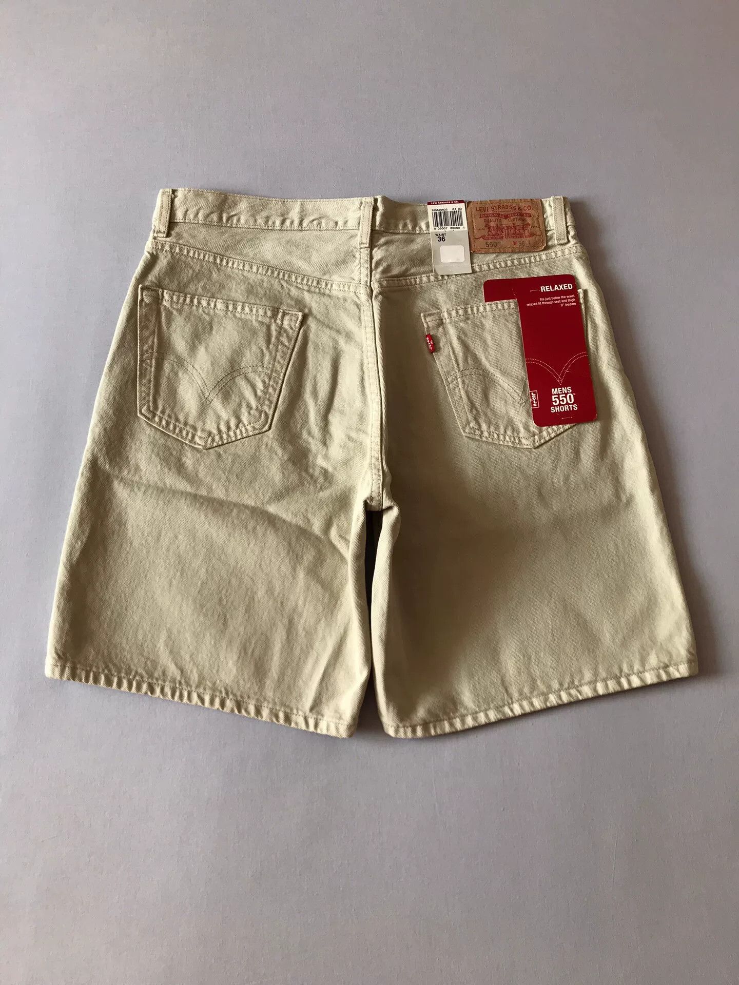 Levi's Levi's 550 Washed Denim Shorts W36 Size US 36 / EU 52 - 1 Thumbnail