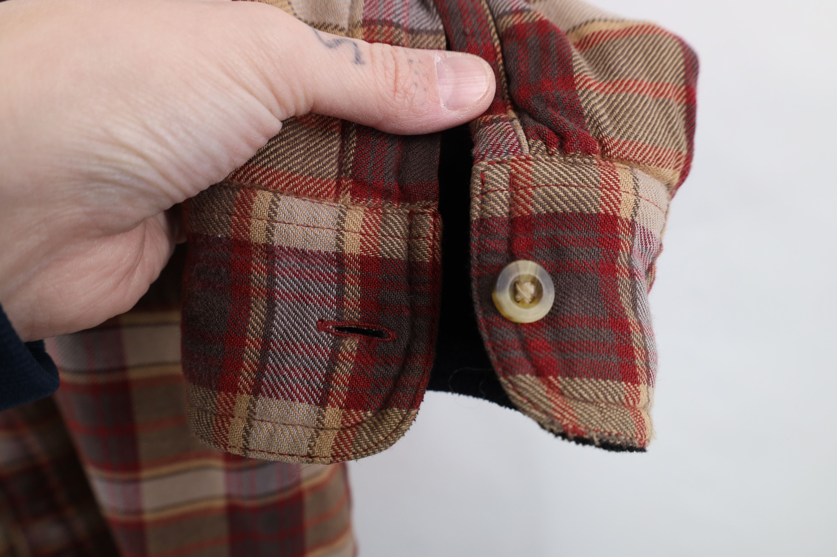Vintage Vintage Y2K Streetwear Lined Flannel Button Shirt Jacket Size US XL / EU 56 / 4 - 10 Thumbnail