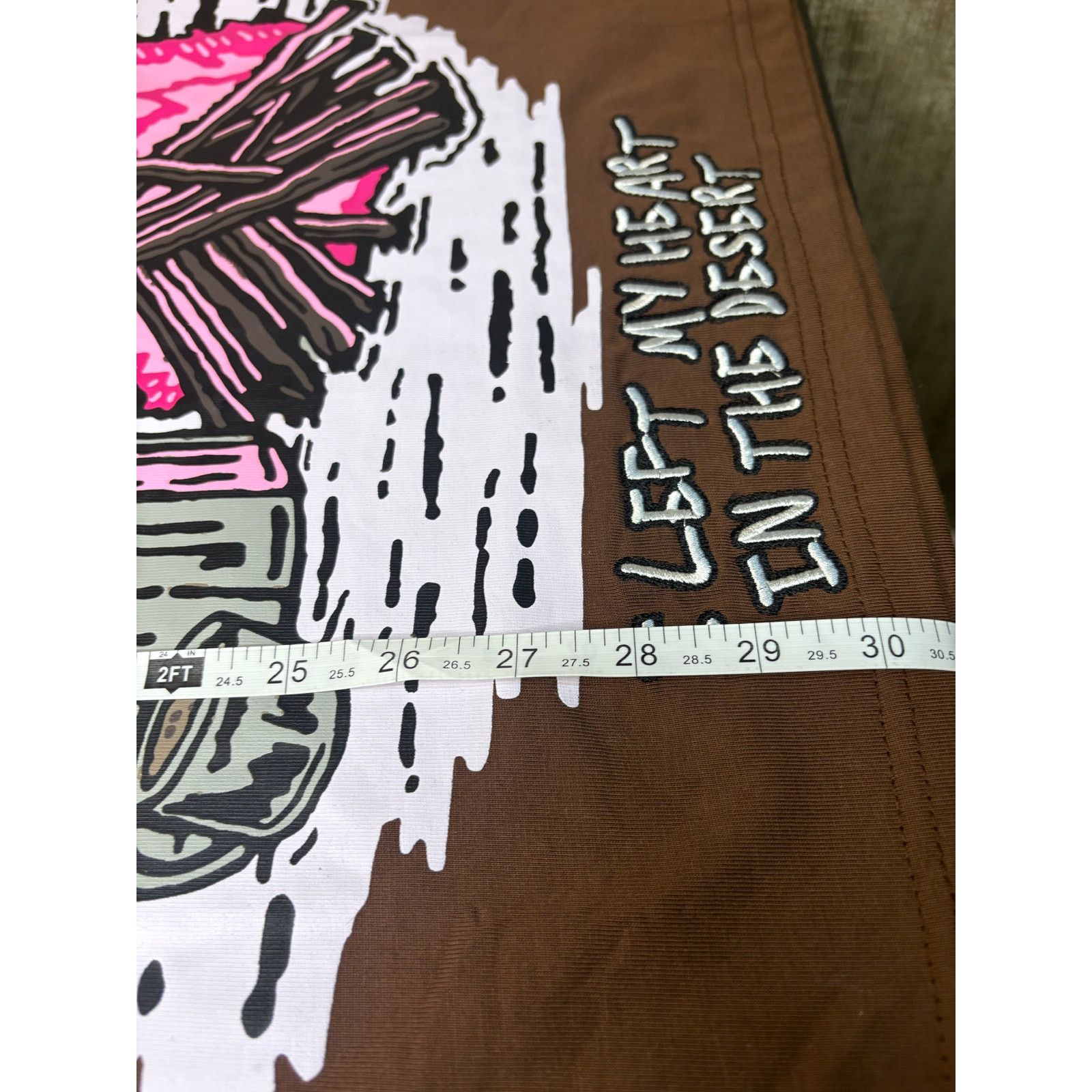 Other NWT Sz. L - Watson "Left My Heart in the Desert" Tee (Brown) Size US L / EU 52-54 / 3 - 6 Thumbnail