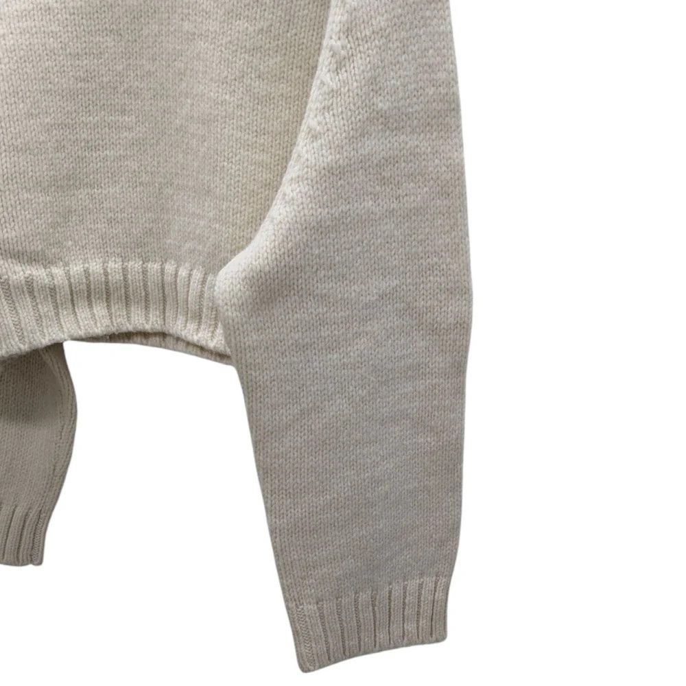 Yohji Yamamoto yohji yamamoto+Noir/ Cropped neck knit sweater Size US M / EU 48-50 / 2 - 5 Thumbnail