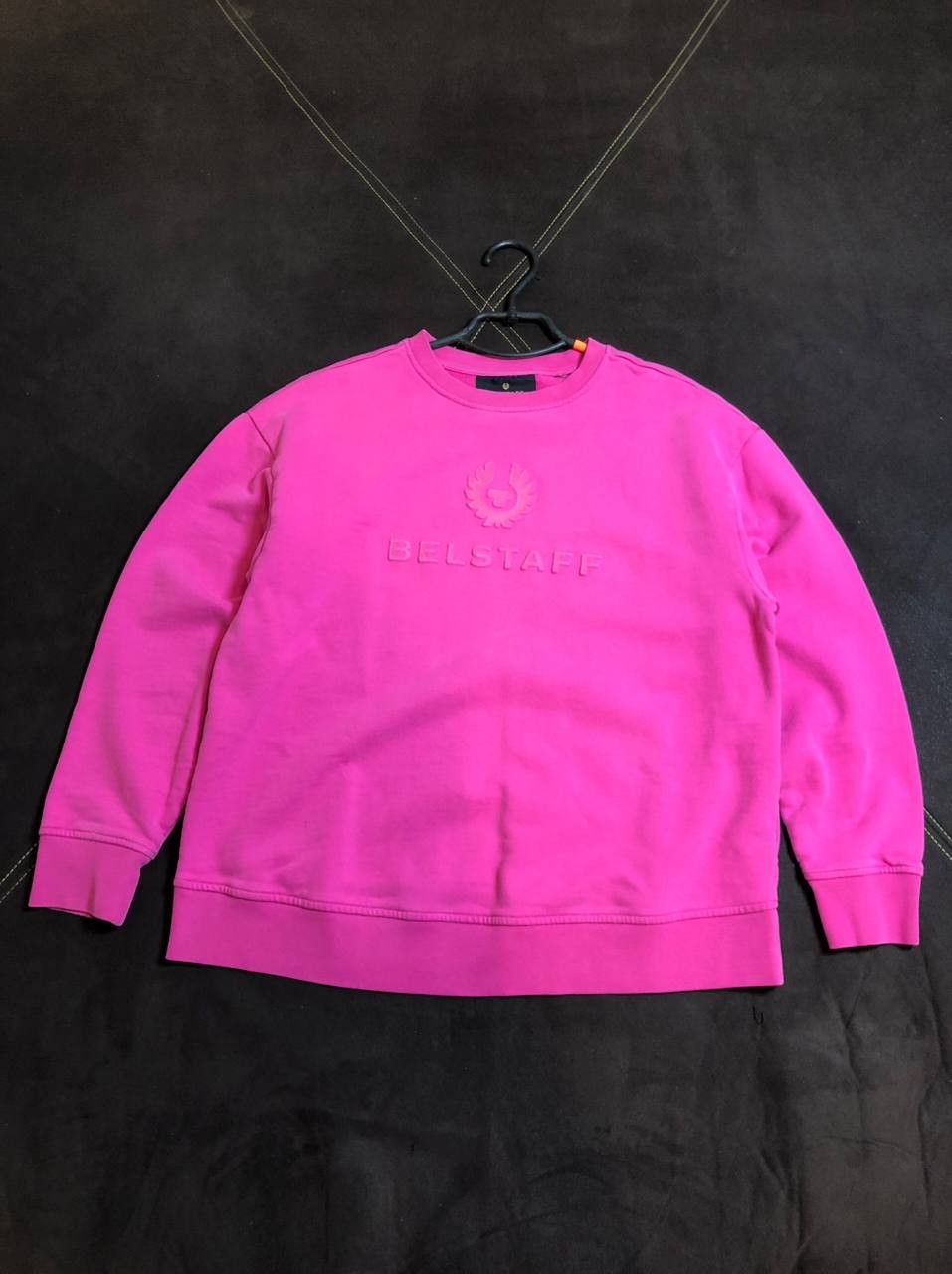 Belstaff Belstaff Designer Crew Neck Signature Sweatshirt 3d Logo Size XL / US 12-14 / IT 48-50 - 1 Thumbnail