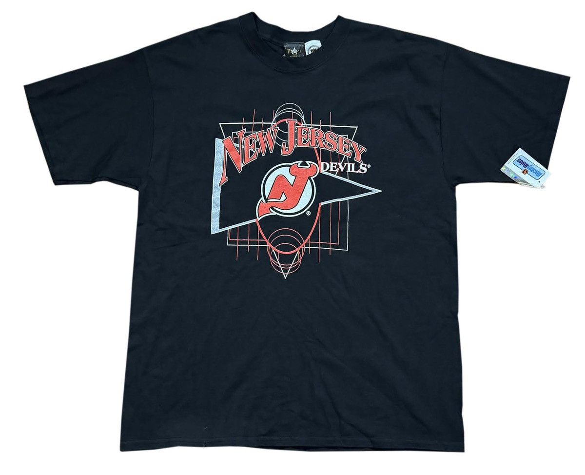 Designer Vintage Terry New Jersey Devils T Shirt (Size XL) NWT Size US XL / EU 56 / 4 - 1 Thumbnail