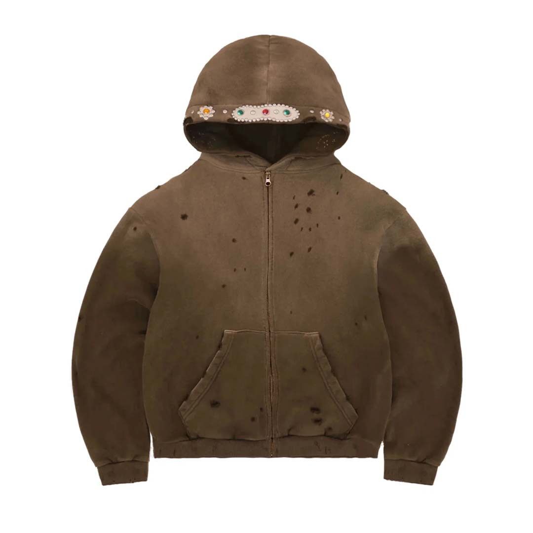 Bravest Studios Bravest Brown Sapphire Zip Up Hoodie Size US L / EU 52-54 / 3 - 1 Thumbnail