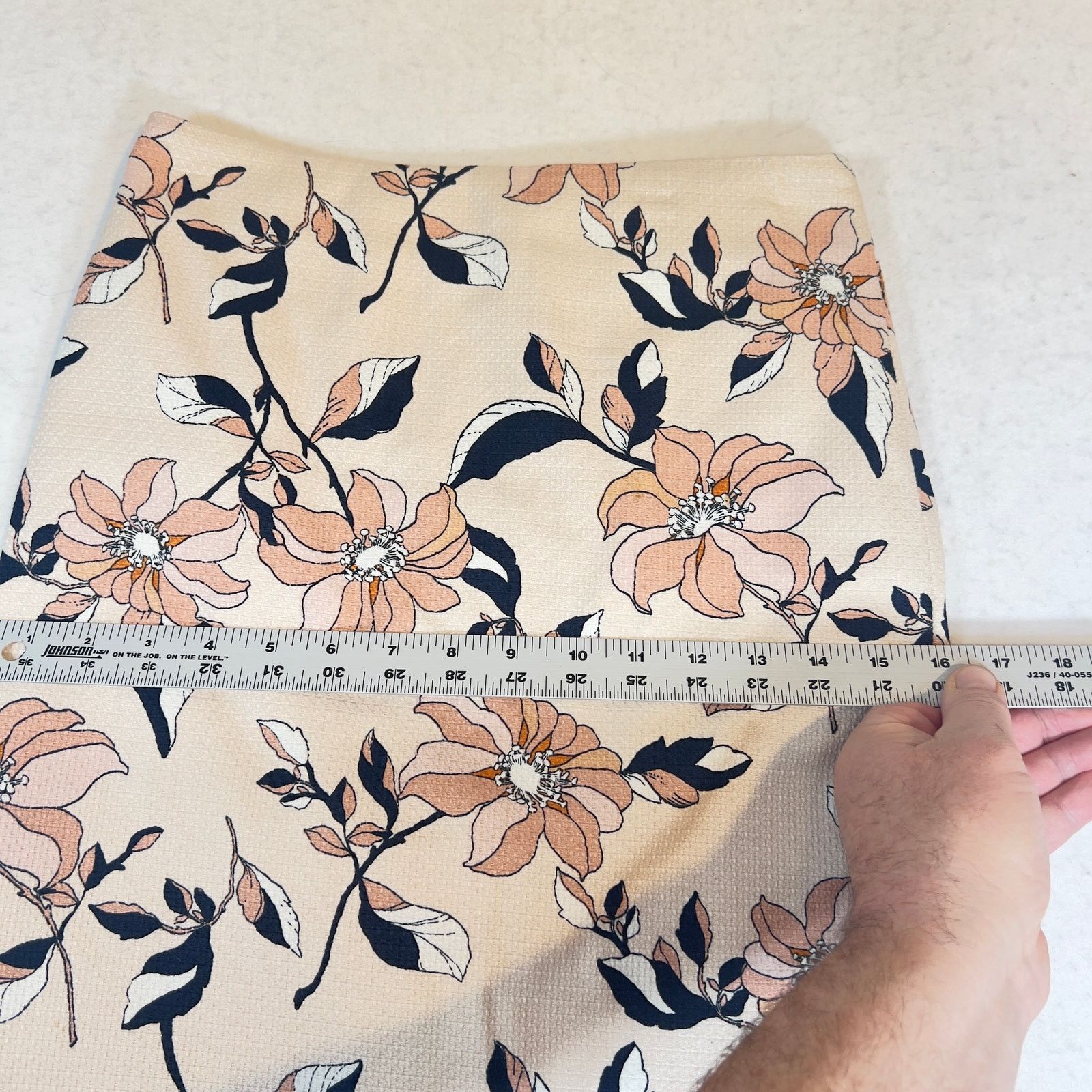 Ann Taylor Ann Taylor Petite Pencil Skirt 00P Japanese Floral Lined Size 24" / US 00 / IT 34 - 11 Thumbnail