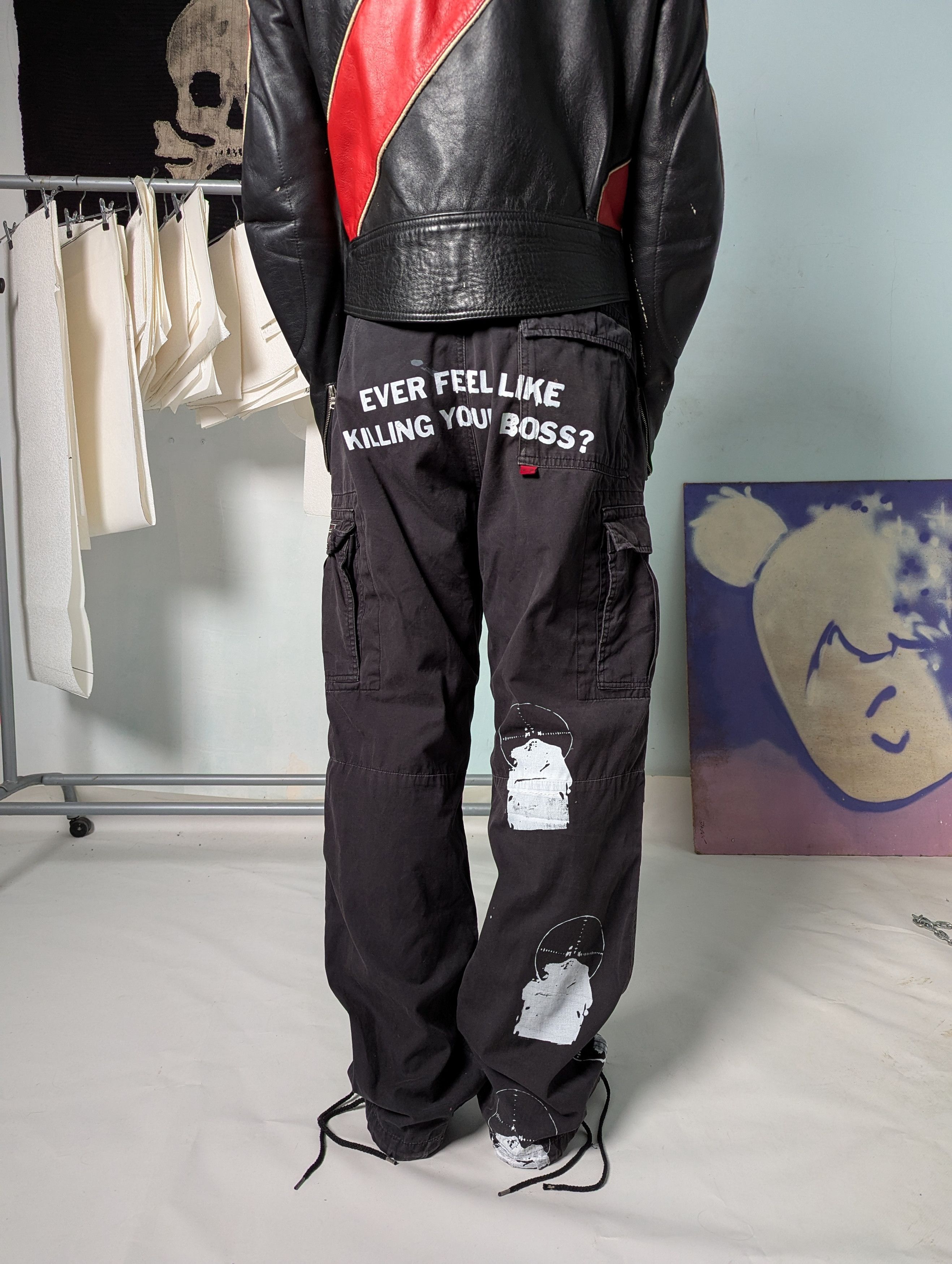 Oakley 00s Oakley Handprinted Tactical Cargo Pants Size US 32 / EU 48 - 2 Thumbnail