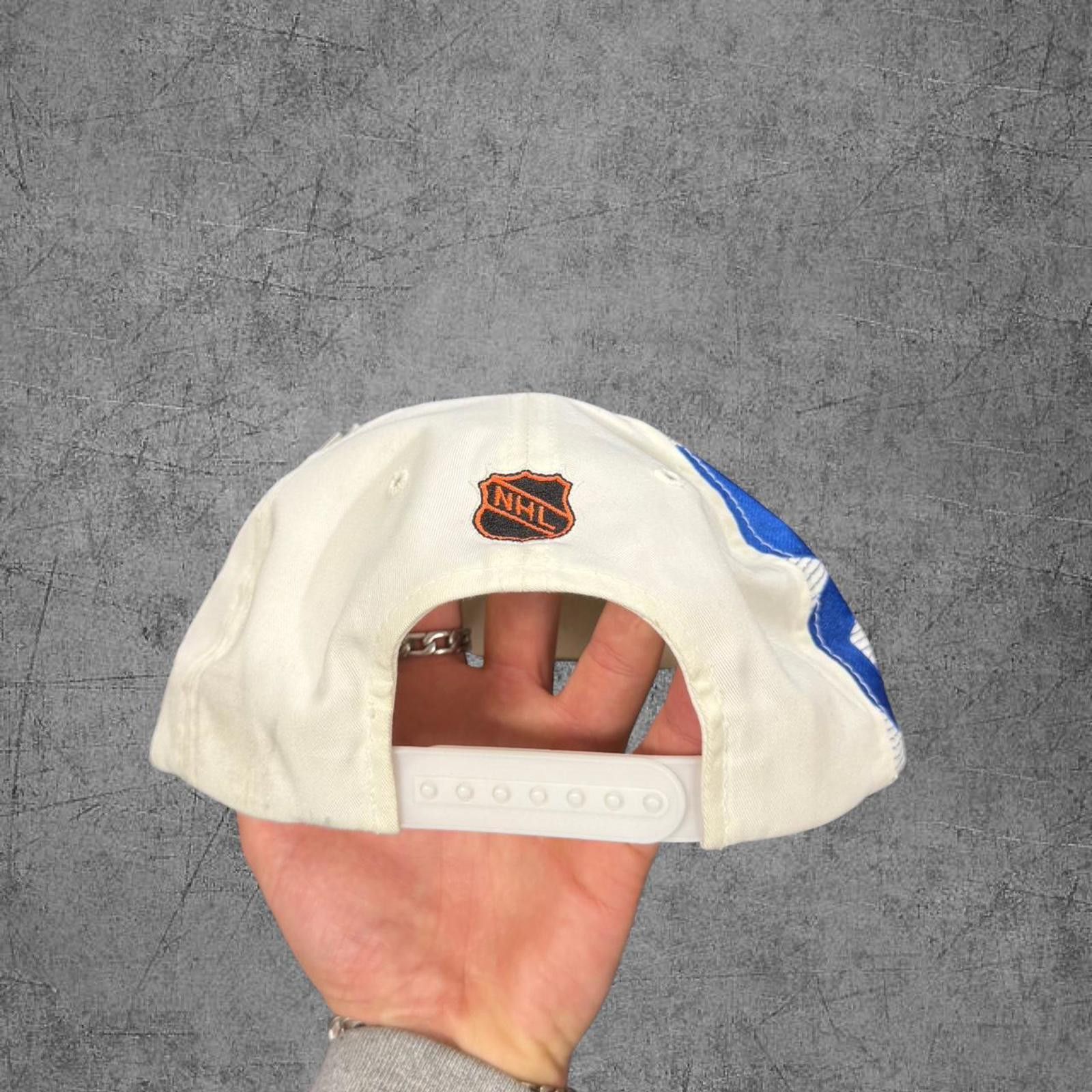 NHL Deadstock Nordiques NHL Centre Ice Script Hat Size ONE SIZE - 4 Thumbnail