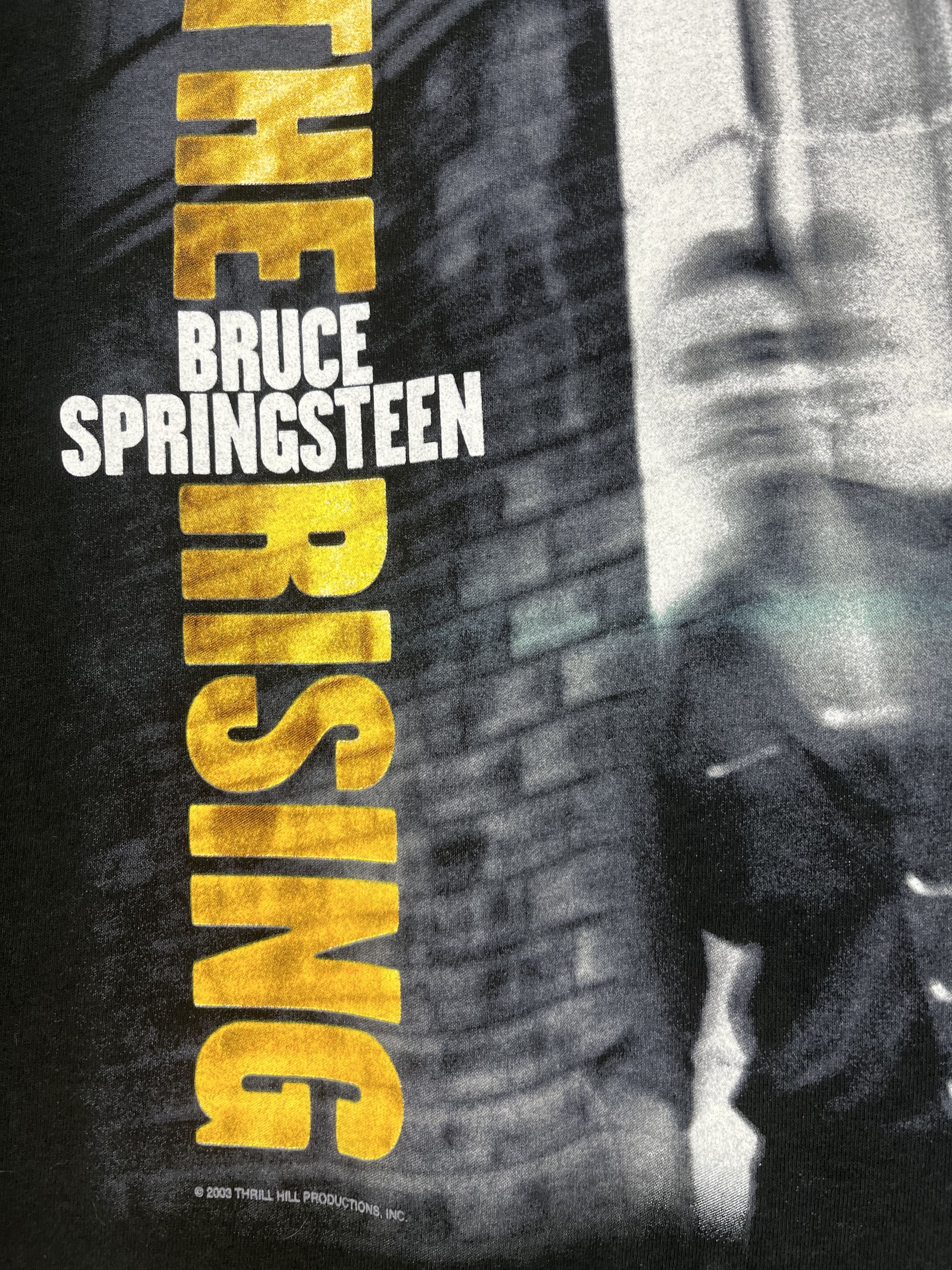 Band Tees Vintage Y2K Bruce Springsteen “The Rising” Tour 2003 Tshirt Size US M / EU 48-50 / 2 - 6 Thumbnail