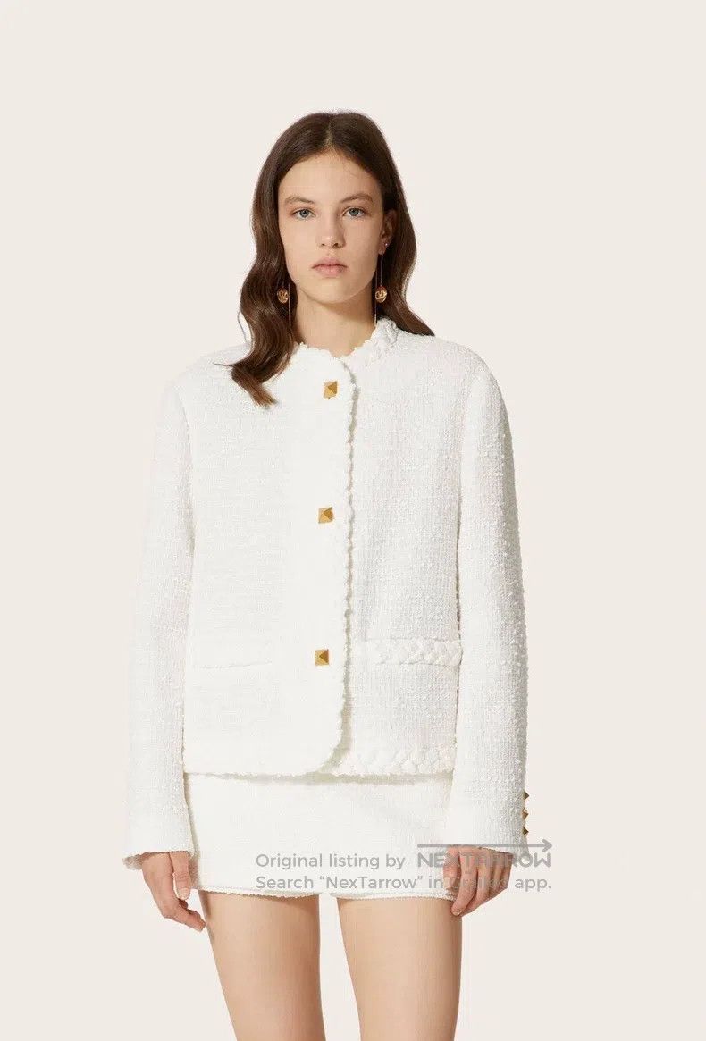 Valentino Valentino Tweed jacket Size XS / US 0-2 / IT 36-38 - 8 Thumbnail