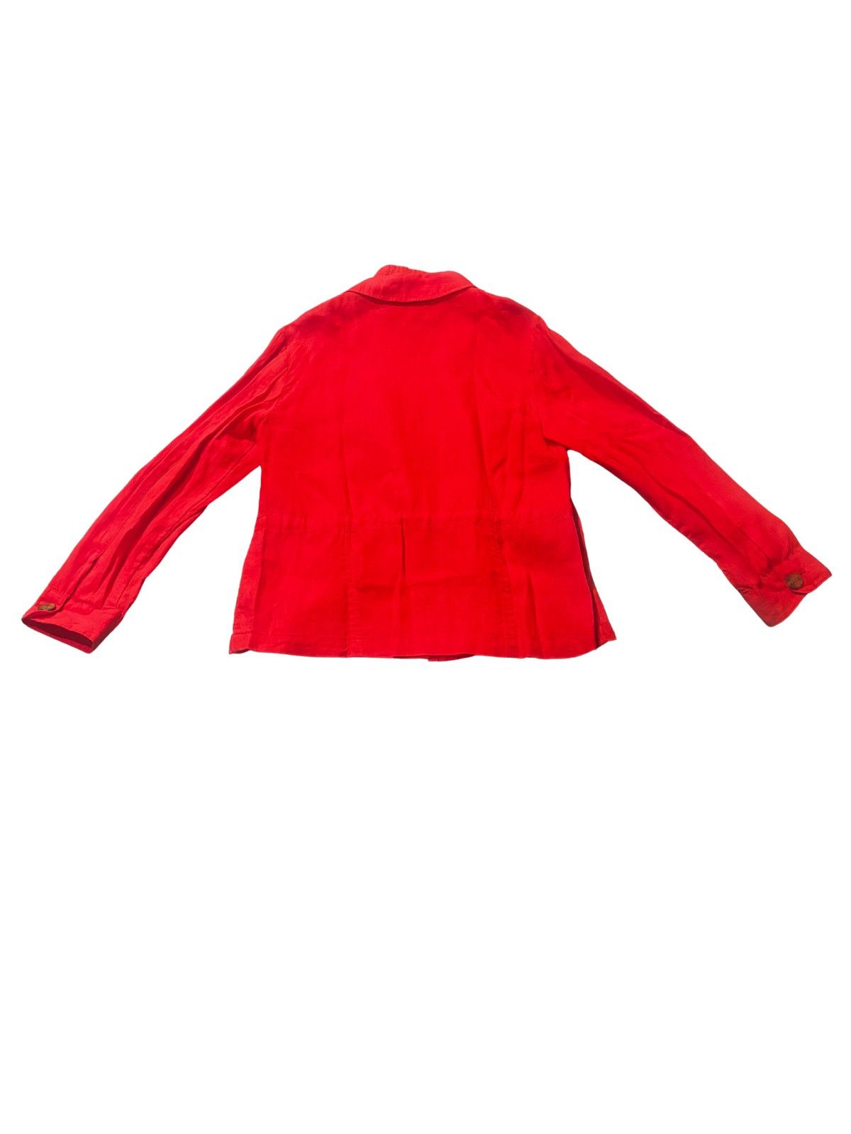 Coldwater Creek Women’s red linen jacket.wj0313 Size M / US 6-8 / IT 42-44 - 10 Thumbnail