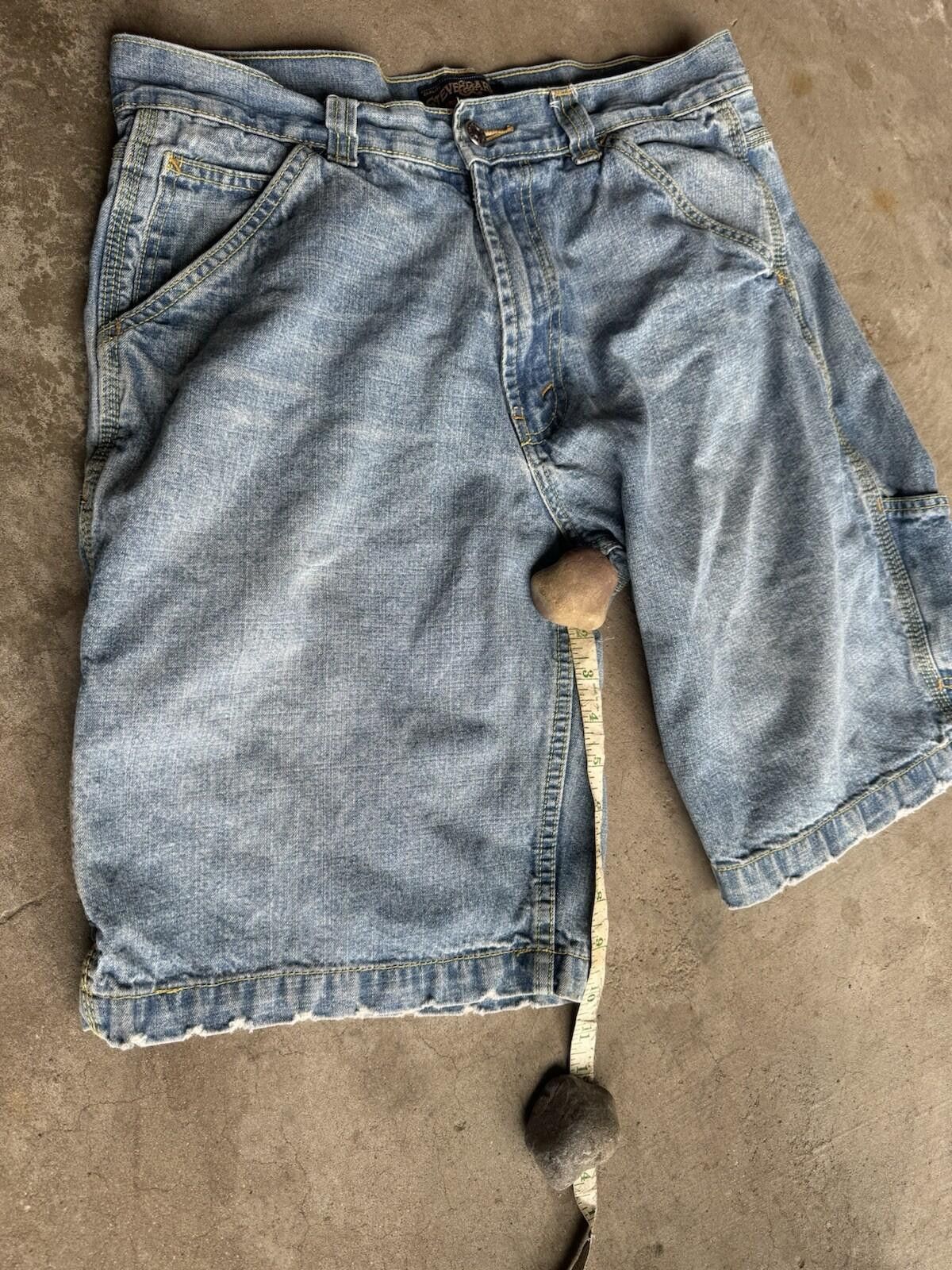 Steve And Barrys Vintage Steve & Barrys Shorts Mens 32 Denim Carpenter Jorts Size US 32 / EU 48 - 2 Thumbnail