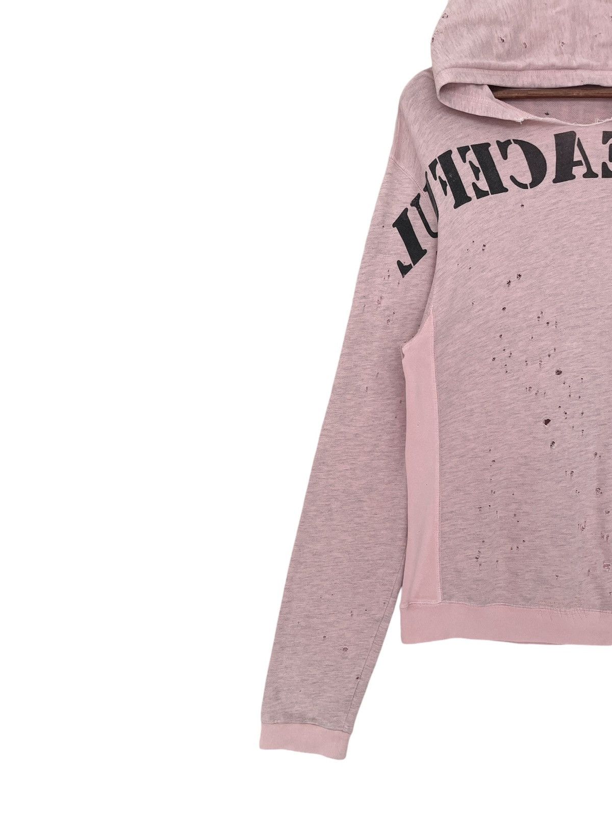 If Six Was Nine × Johnbull Vintage Brand John Bull Distressed Hoodie 1990s Size US M / EU 48-50 / 2 - 5 Thumbnail