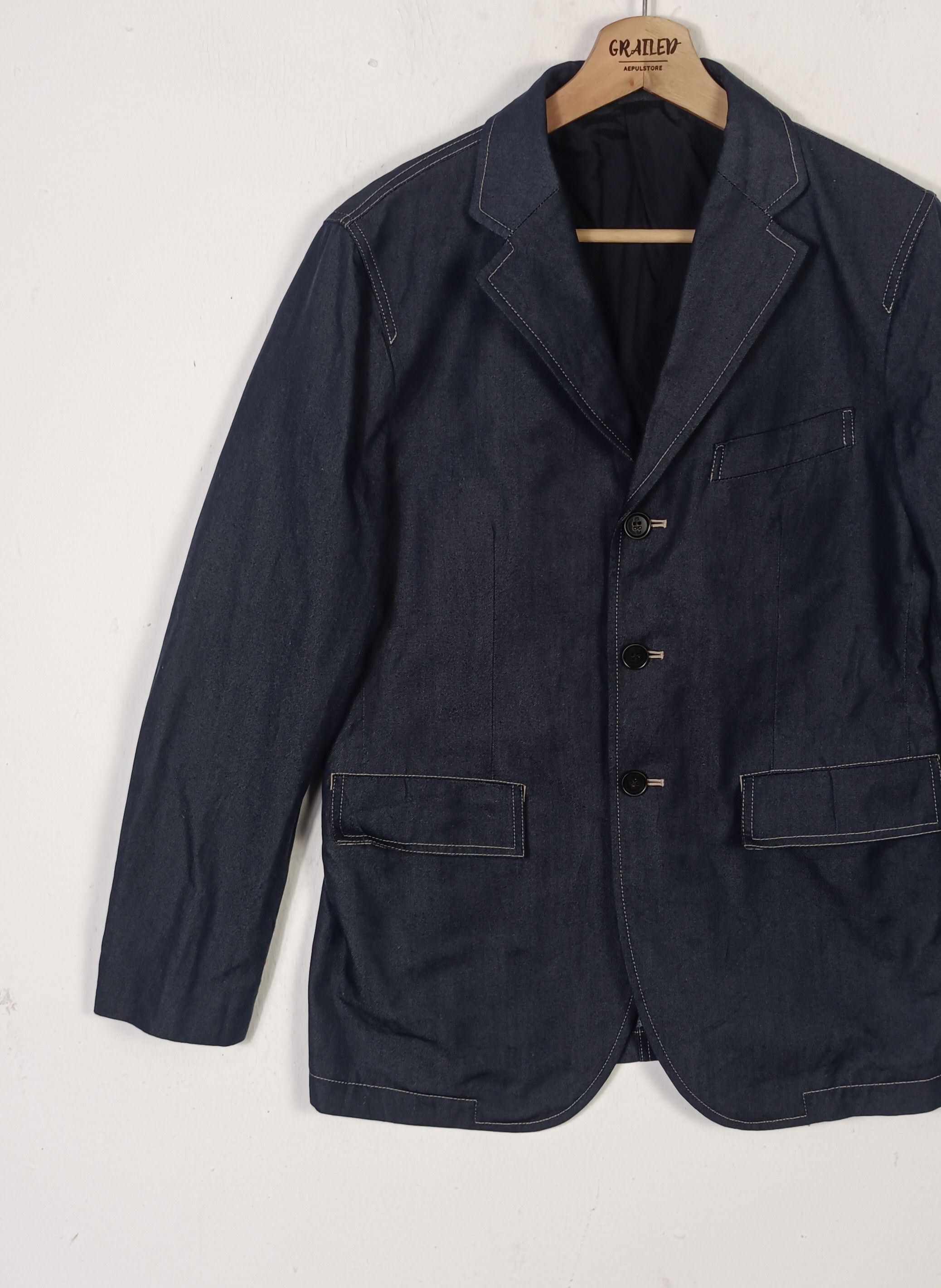 Paul Smith 💥RARE💥 PAUL SMITH Denim “Reconstructed” Size US S / EU 44-46 / 1 - 4 Thumbnail
