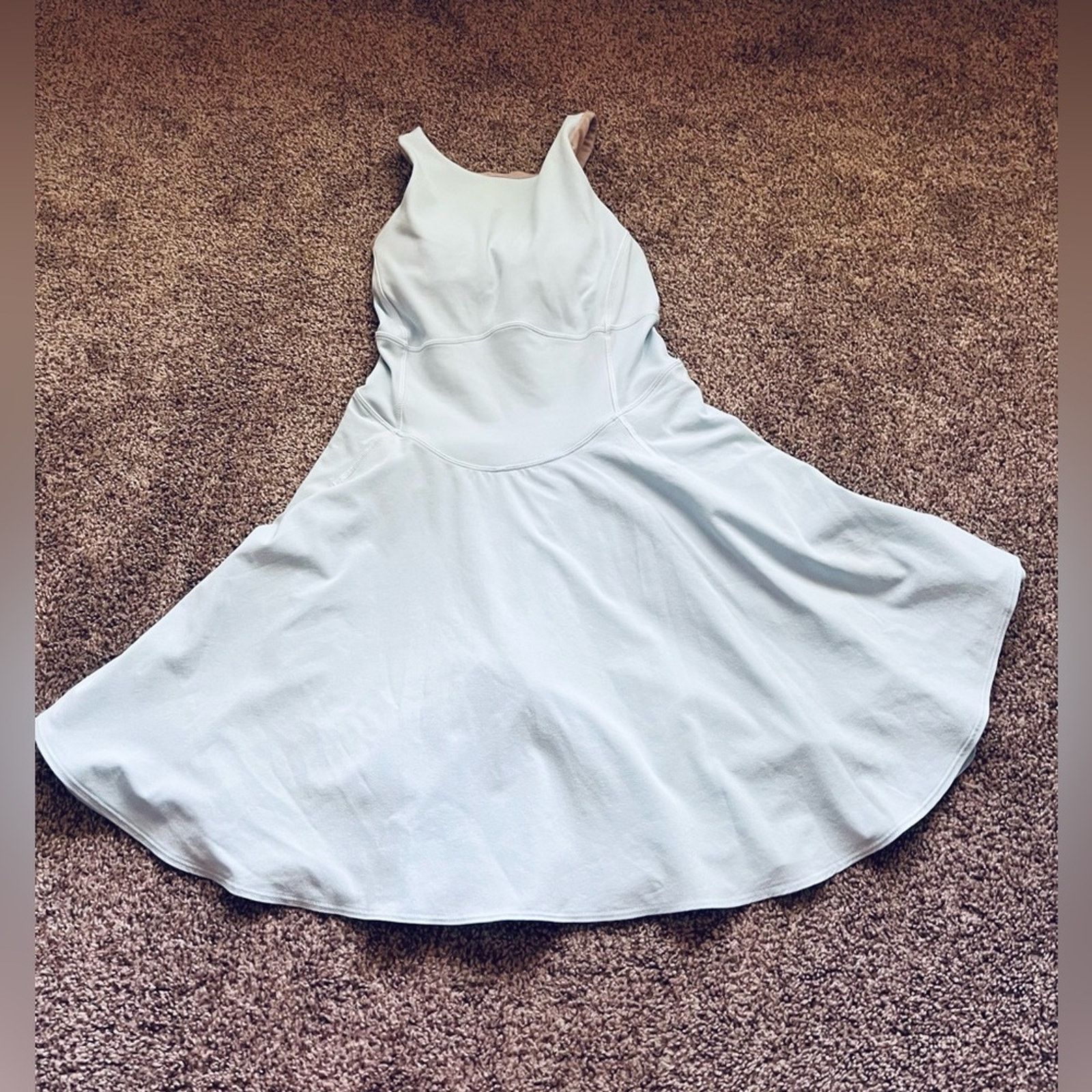Lululemon Light Blue Lululemon Court Crush Tennis Dress Size S / US 4 / IT 40 - 1 Thumbnail