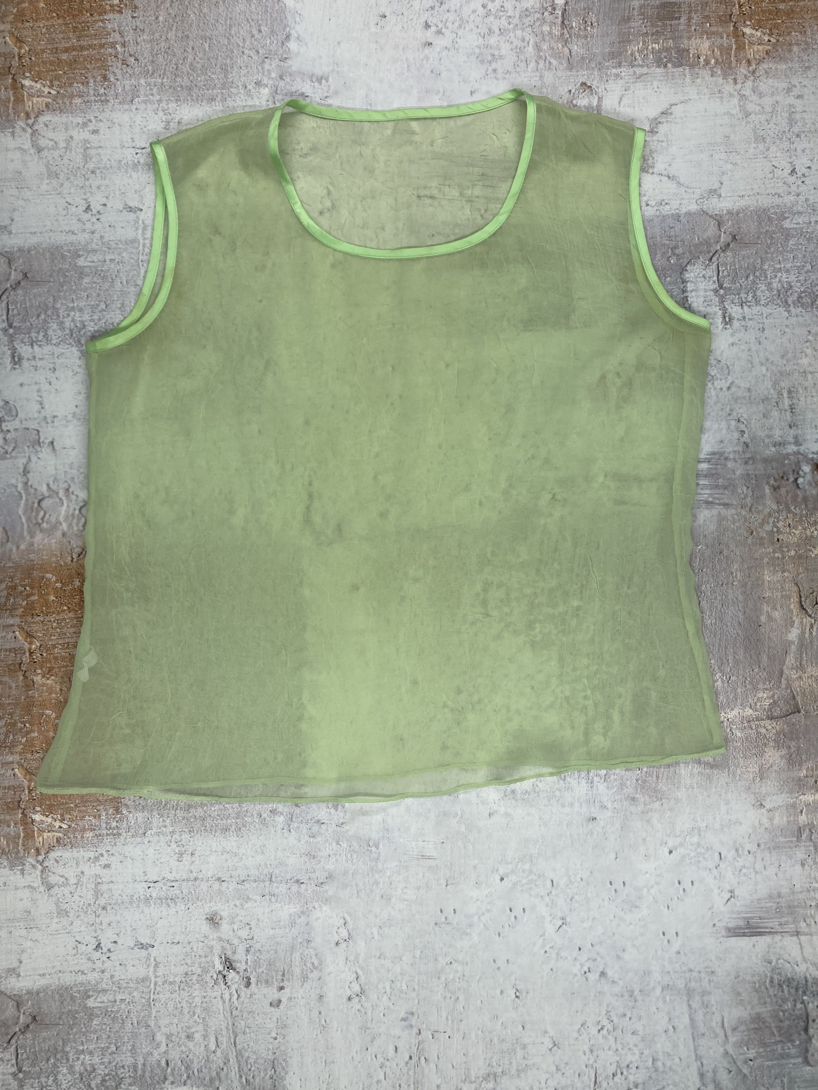 Vintage Vintage Mesh Tank Top Women’s Size M/L Size M / US 6-8 / IT 42-44 - 1 Thumbnail