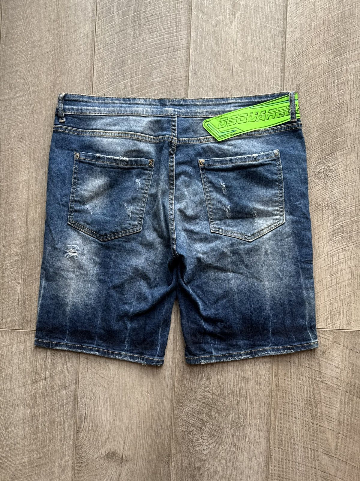 Dsquared2 Dsquared2 shorts distressed denim made in Italy y2k Size US 40 / EU 56 - 11 Thumbnail