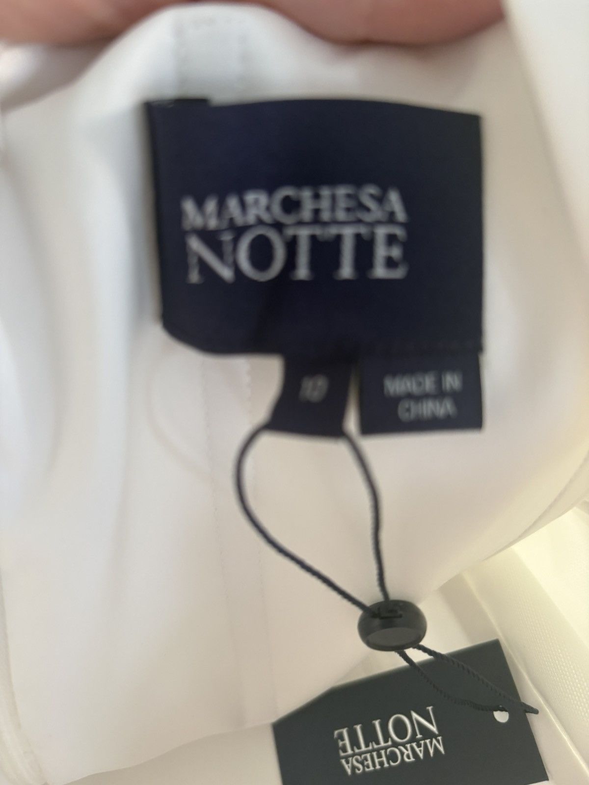 Marchesa Marchessa Notte bridal mini dress size 10 Size M / US 6-8 / IT 42-44 - 11 Thumbnail