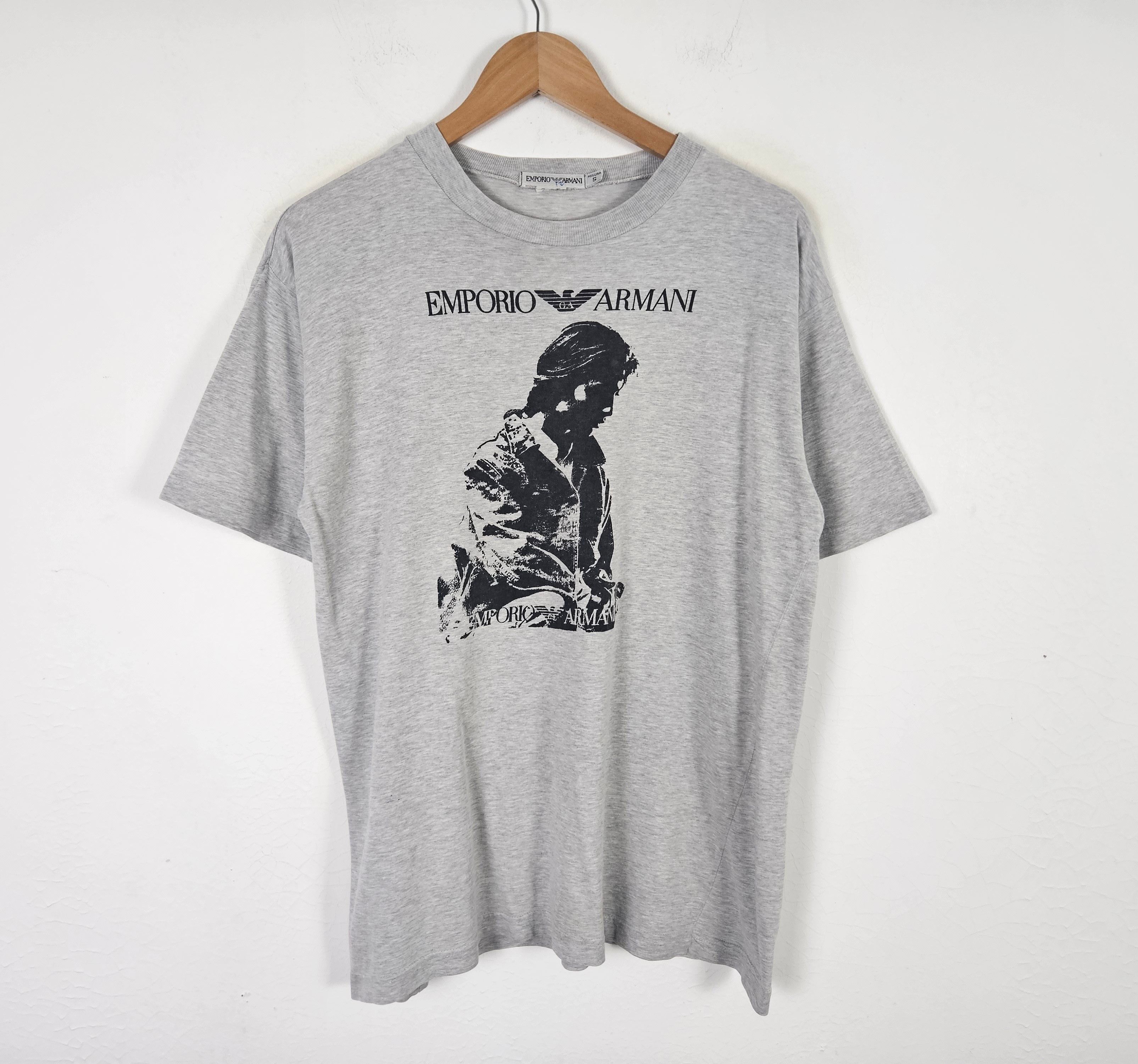 Vintage Emporio Armani Photo Tees shirt