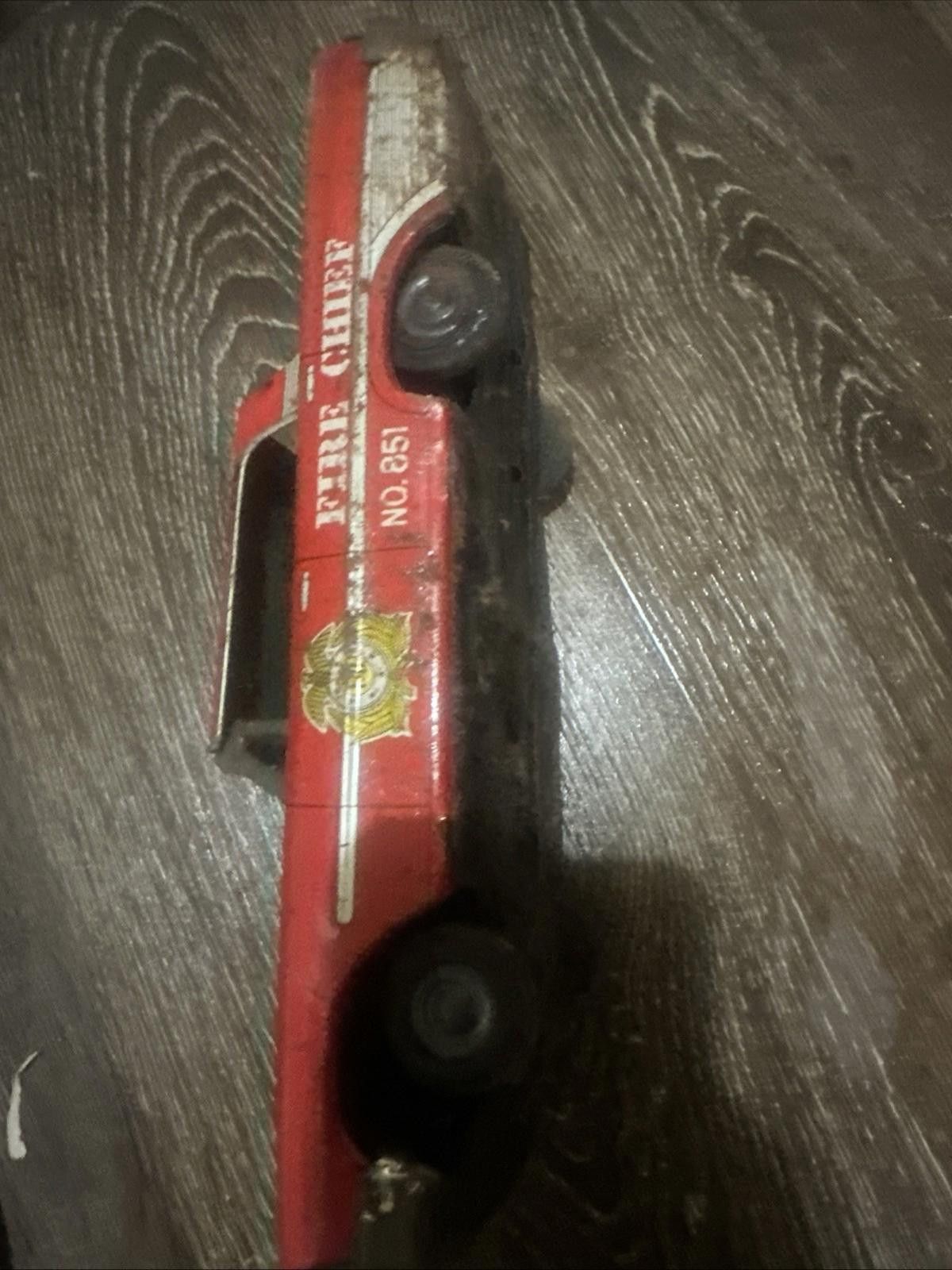 Designer Matchbox No.55/59 Ford Galaxie Fire Chief Rusty Size ONE SIZE - 4 Thumbnail