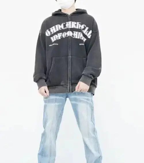 Japanese Brand Hoodie Grunge Emo Zip Up Graphic Hoodies Size US M / EU 48-50 / 2 - 3 Thumbnail