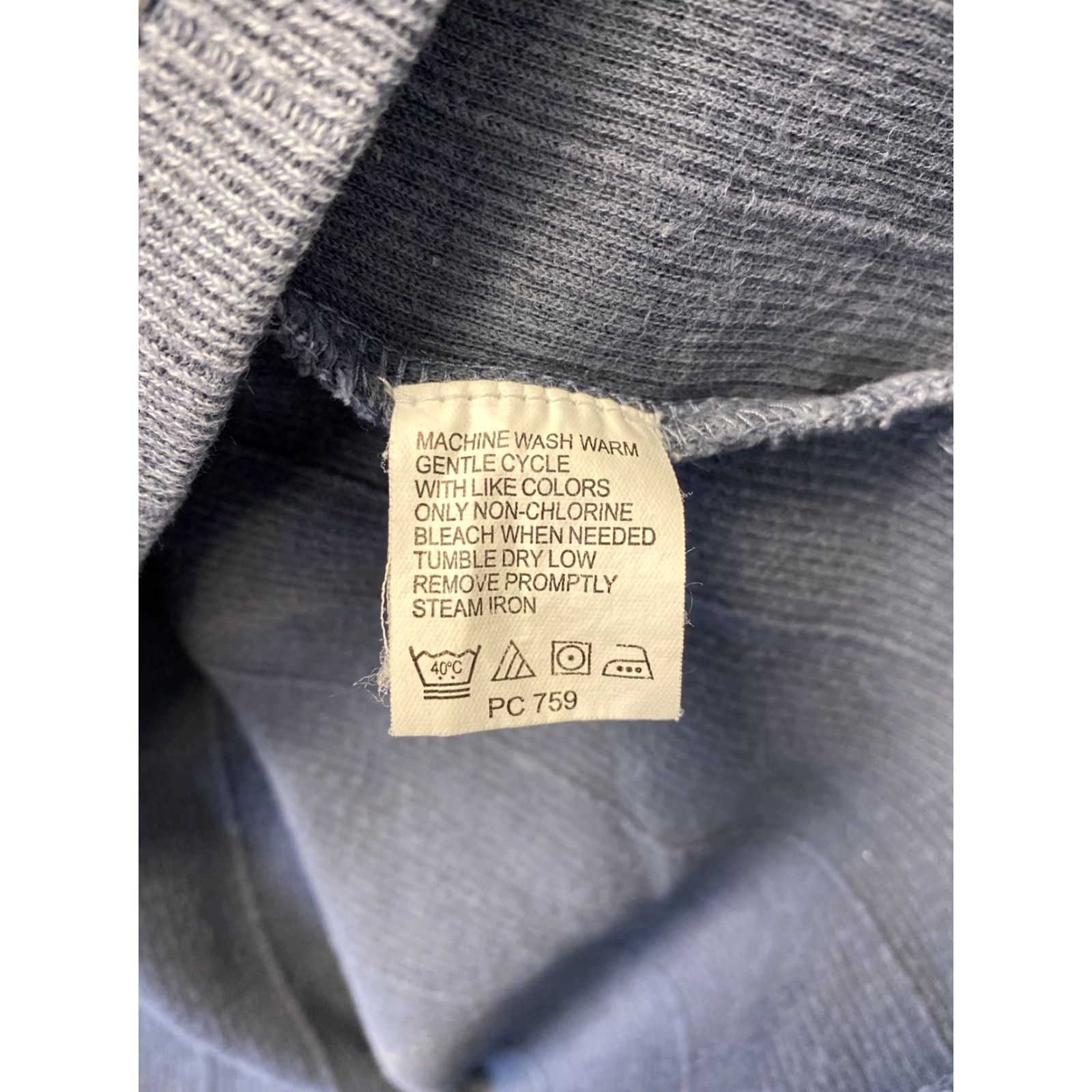 Izod IZOD Men’s Shirt L Gray Long Sleeves Pullover Collar 3 Buttons/ 98-53 Shirt Mens Classic Outdoor Size US L / EU 52-54 / 3 - 6 Thumbnail