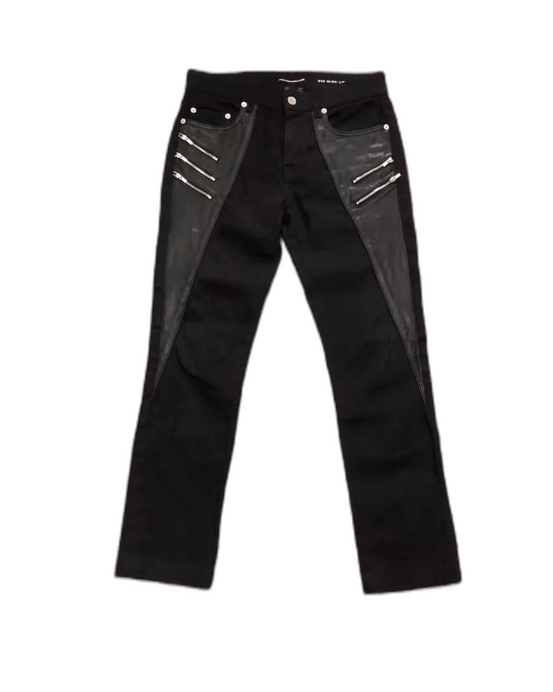 Saint Laurent Paris saint laurent five-zip black denim pants Size US 29 - 1 Thumbnail