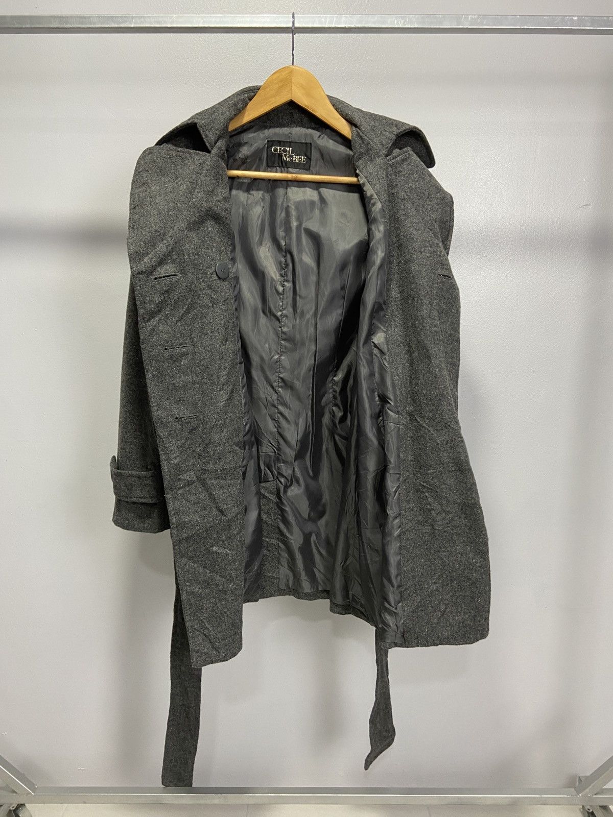 Japanese Brand Cecil McBee wool coat Size S / US 4 / IT 40 - 3 Thumbnail
