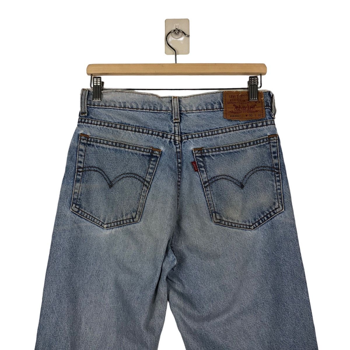 Levi's 🔥Vintage Levi’s 616-0217 Denim Jeans Acid Wash Design Size US 28 / EU 44 - 9 Thumbnail