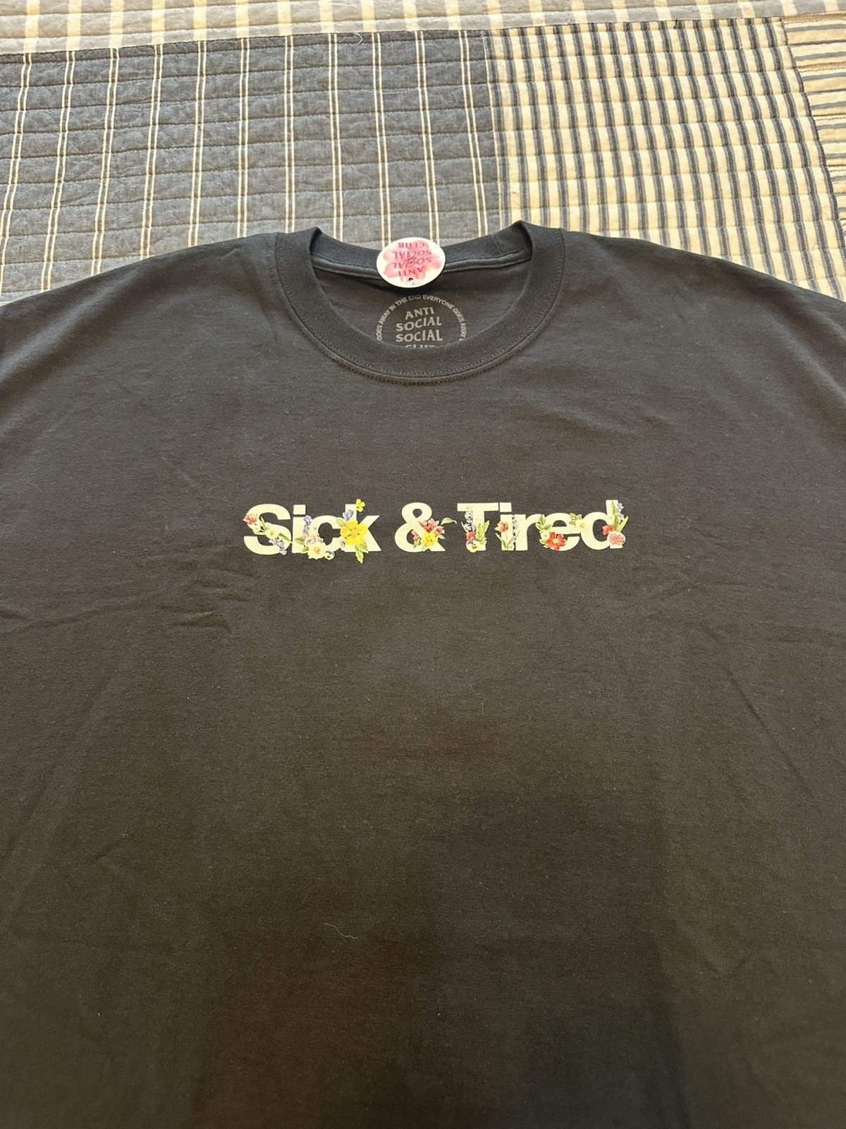 Anti Social Social Club Anti social social club “sick and tired” t-shirt Size US XL / EU 56 / 4 - 3 Thumbnail
