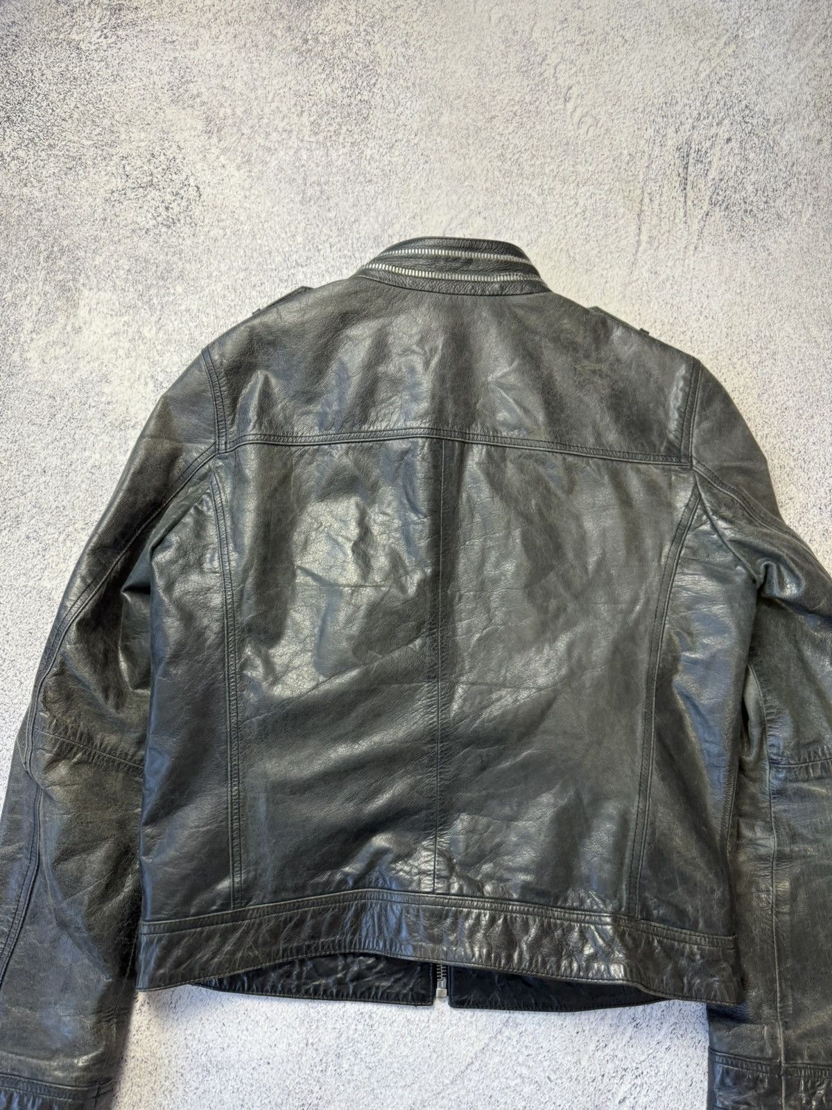 Leather Crazy True Vintage Cycle Rider Leather Jacket Biker Rare Y2K Size US L / EU 52-54 / 3 - 22 Thumbnail