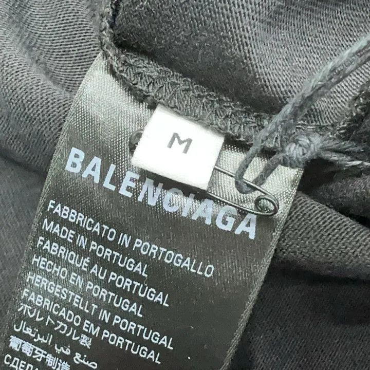 Balenciaga Balenciaga Balenciaga Black Graphic Short Sleeve TShirt -2 Size US M / EU 48-50 / 2 - 5 Thumbnail