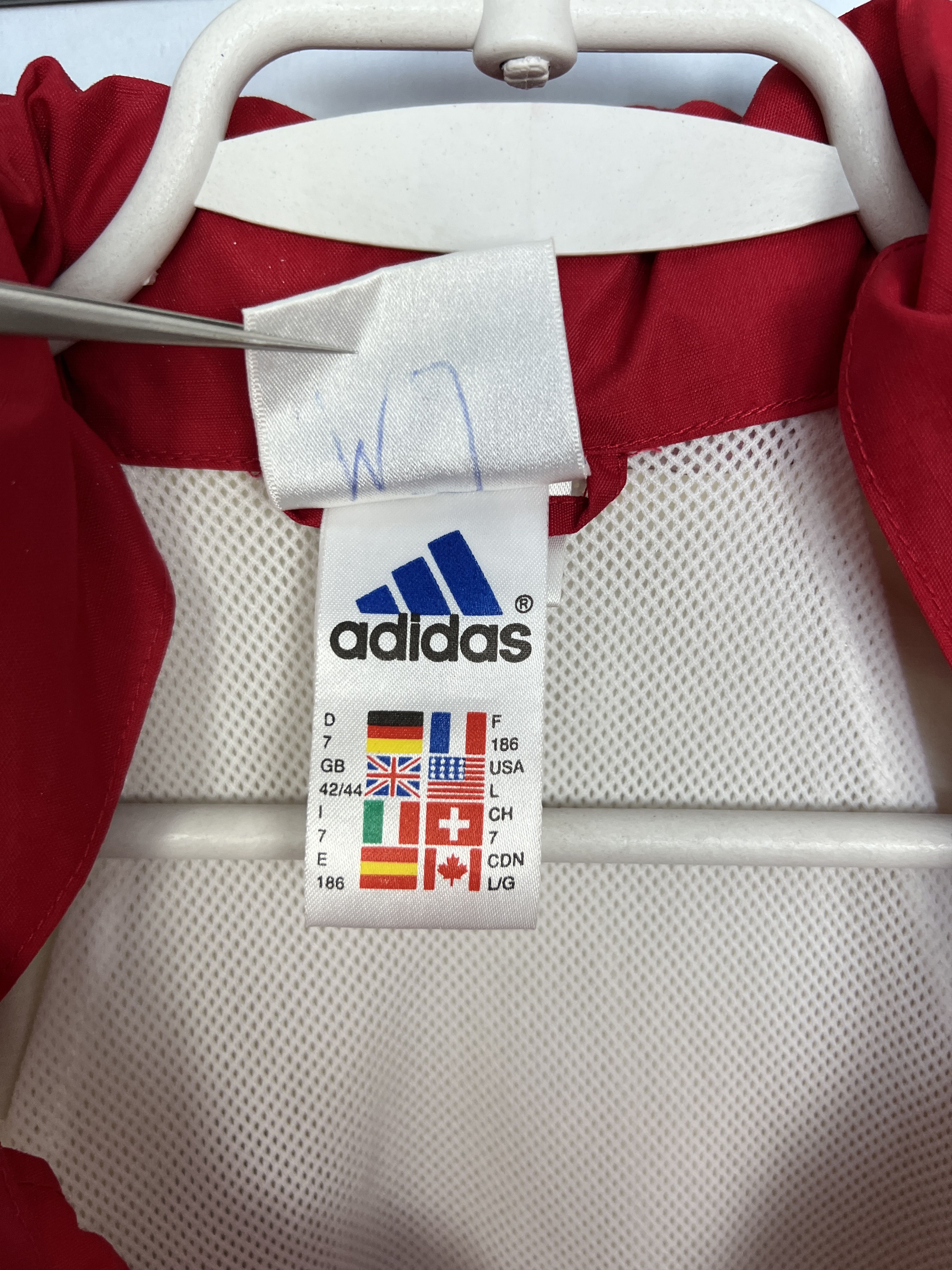 Adidas Vintage 90's Adidas VfB Stuttgart Football Jacket Soccer Size US L / EU 52-54 / 3 - 11 Thumbnail