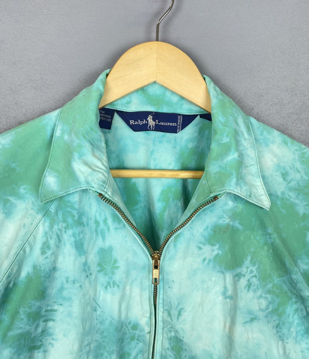 Ralph Lauren Vintage Ralph Lauren Full Zip Jacket Tie Dye Pattern Size S Size S / US 4 / IT 40 - 5 Thumbnail