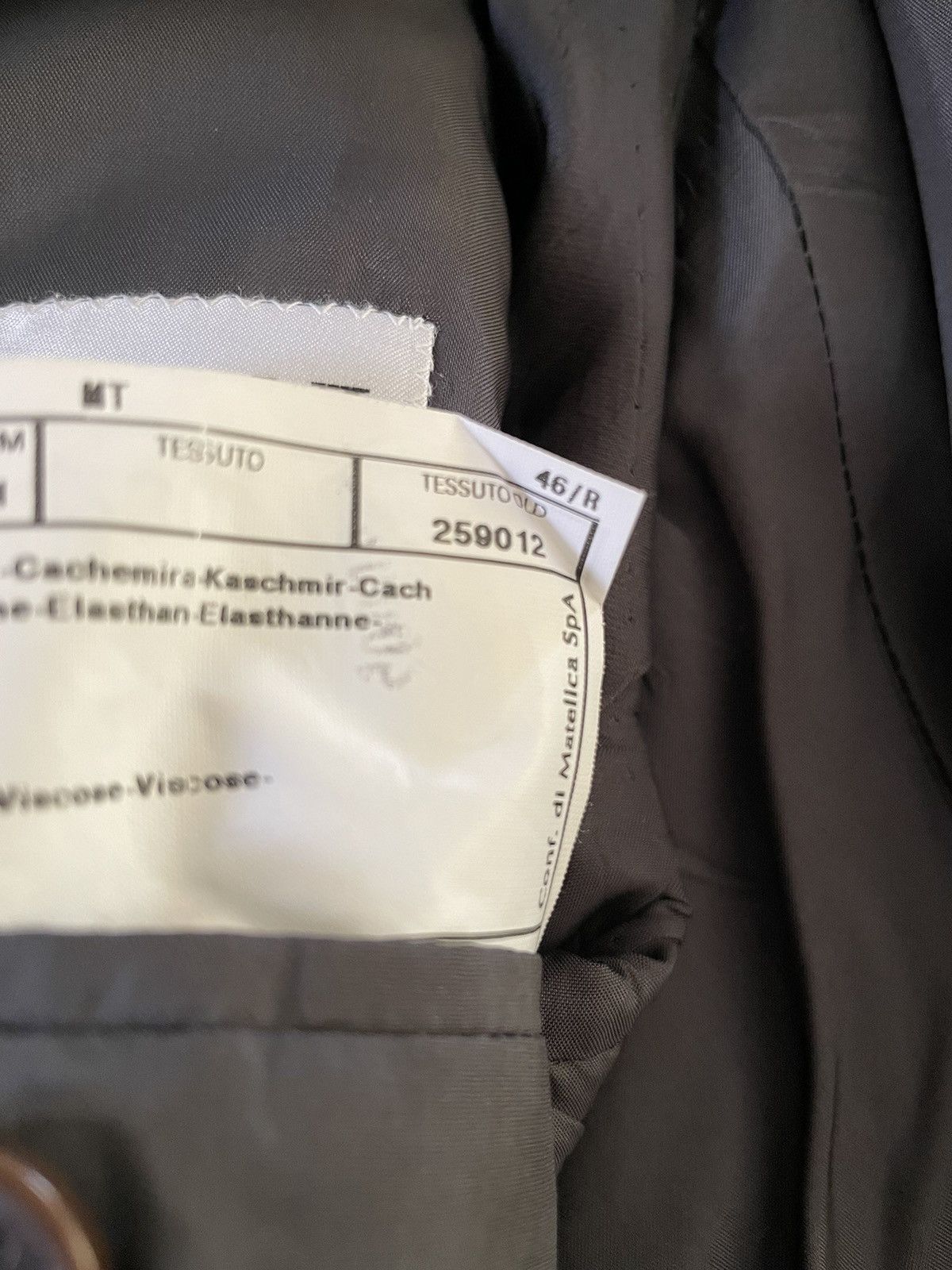 Armani Collezioni × Vintage Cashmere Blend Tweed Jacket Size 46R - 8 Thumbnail