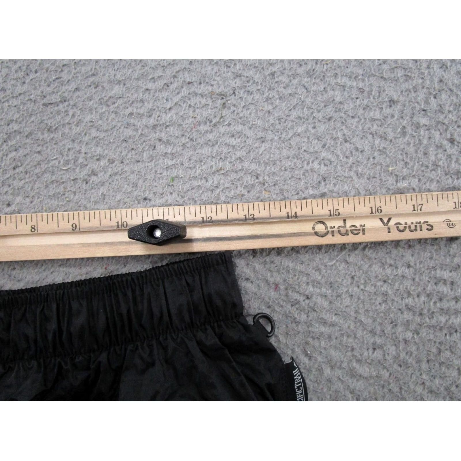 Vintage PAC TECH Pacific Trail Hydro Vent Black Nylon Lightweight Packable Pants M Women Rain Pants Size 32" / US 10 / IT 46 - 7 Thumbnail