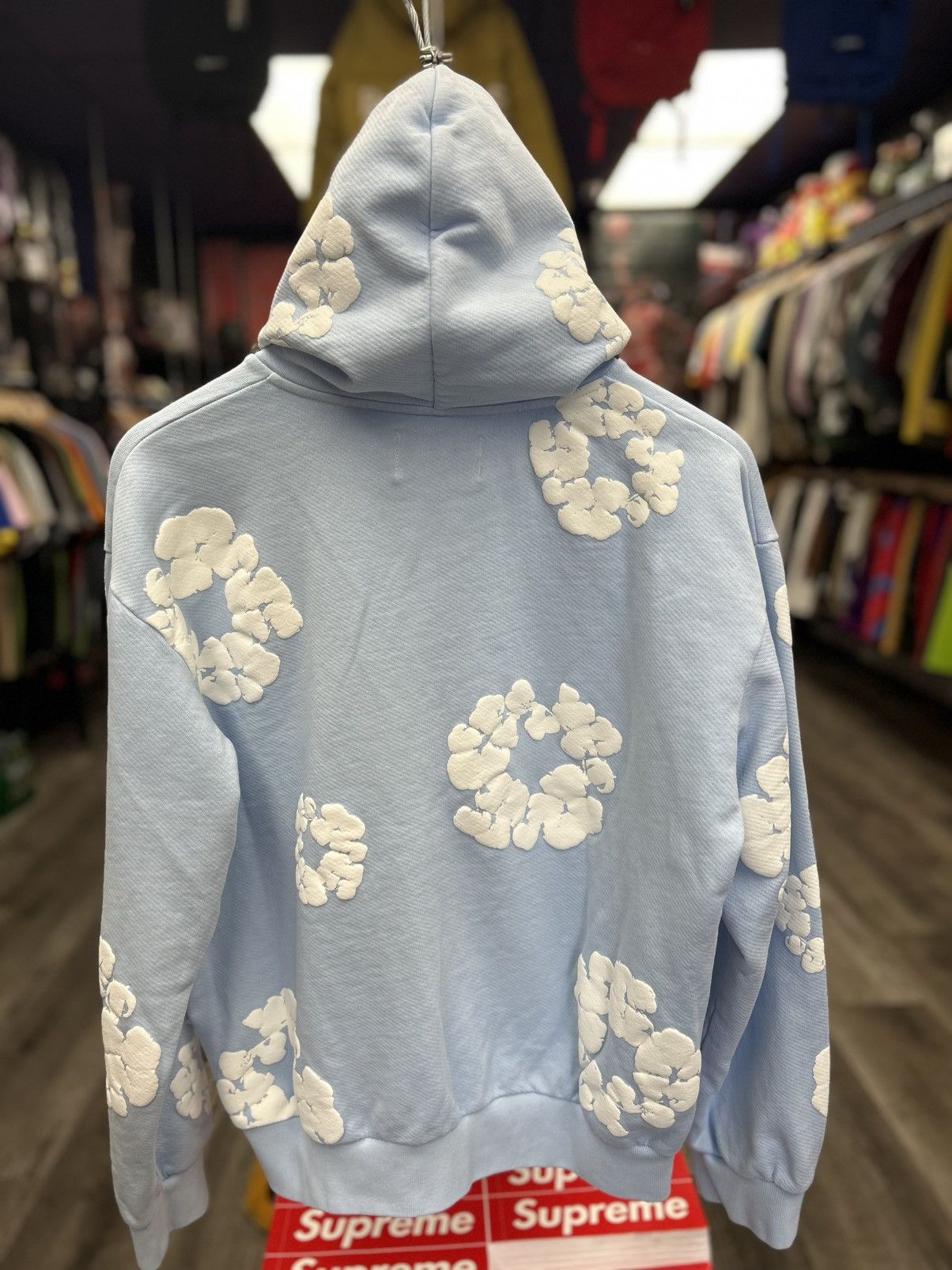 DENIM TEARS DENIM TEARS The cotton wreath hoodie Size S / US 4 / IT 40 - 2 Thumbnail