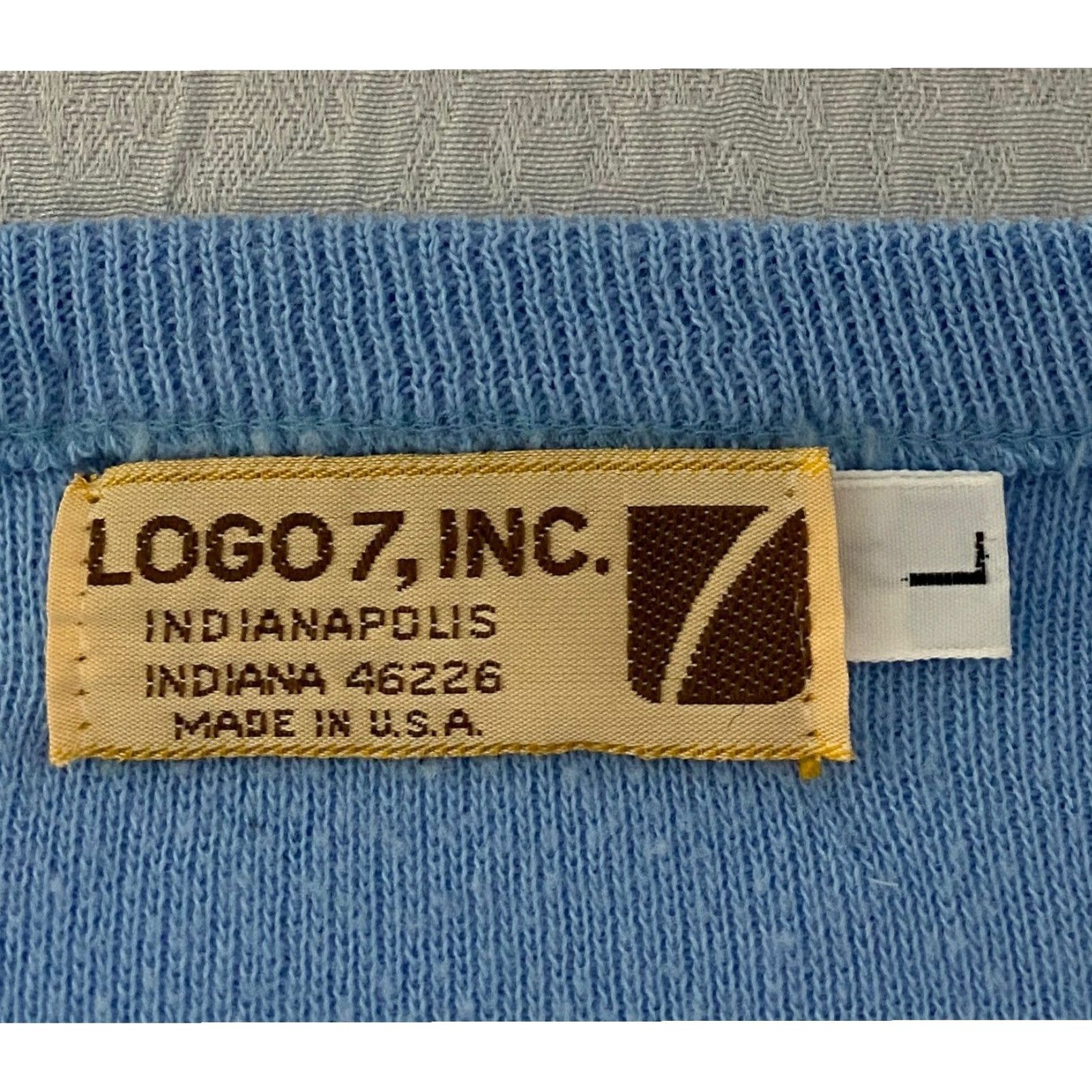 Logo 7 VINTAGE Logo 7 Inc University of Notre Dame V-Neck Sweater Mens L Blue Size US L / EU 52-54 / 3 - 2 Thumbnail