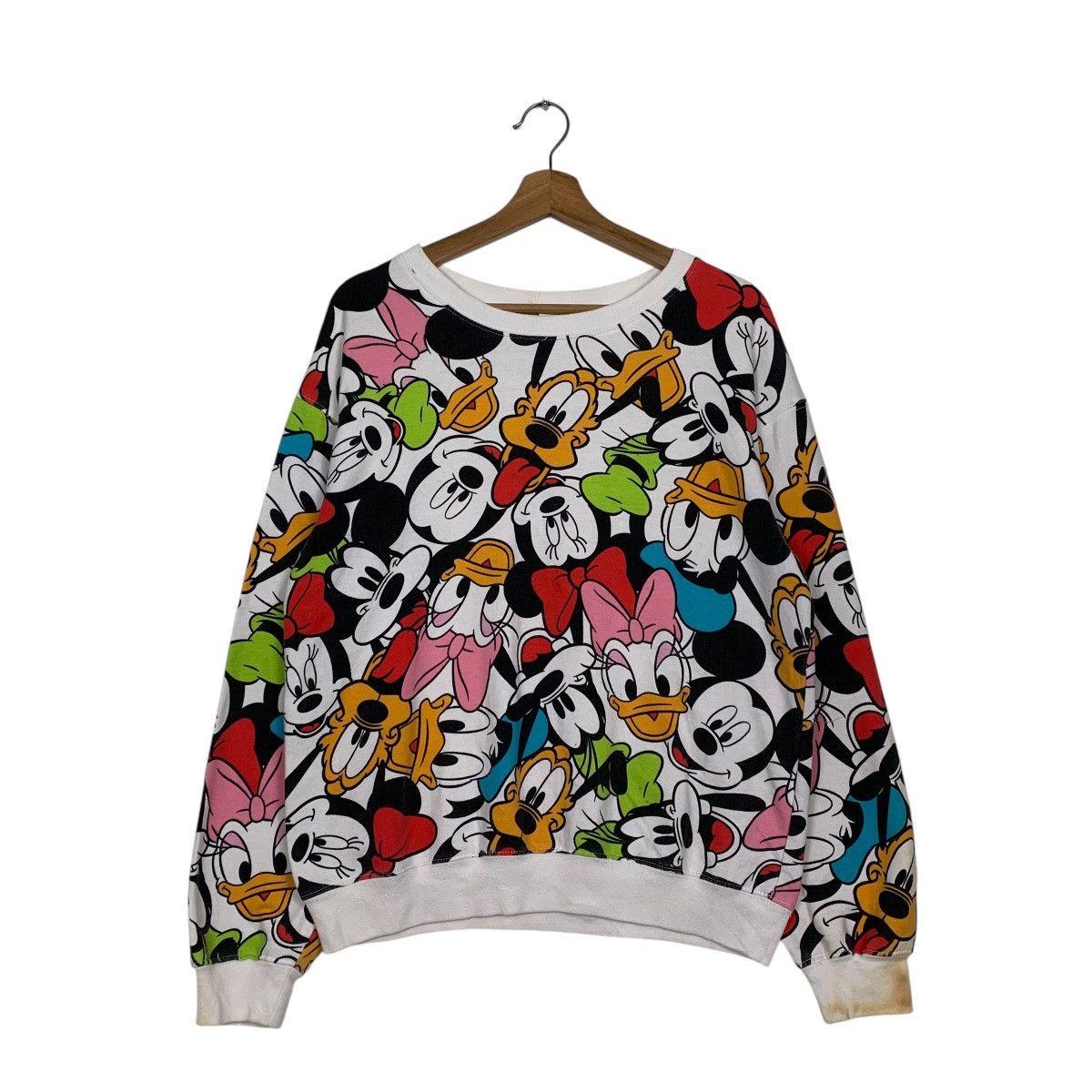 Mickey & Co. Disney Mickey And Friend Overprint Sweatshirt Size US M / EU 48-50 / 2 - 1 Thumbnail