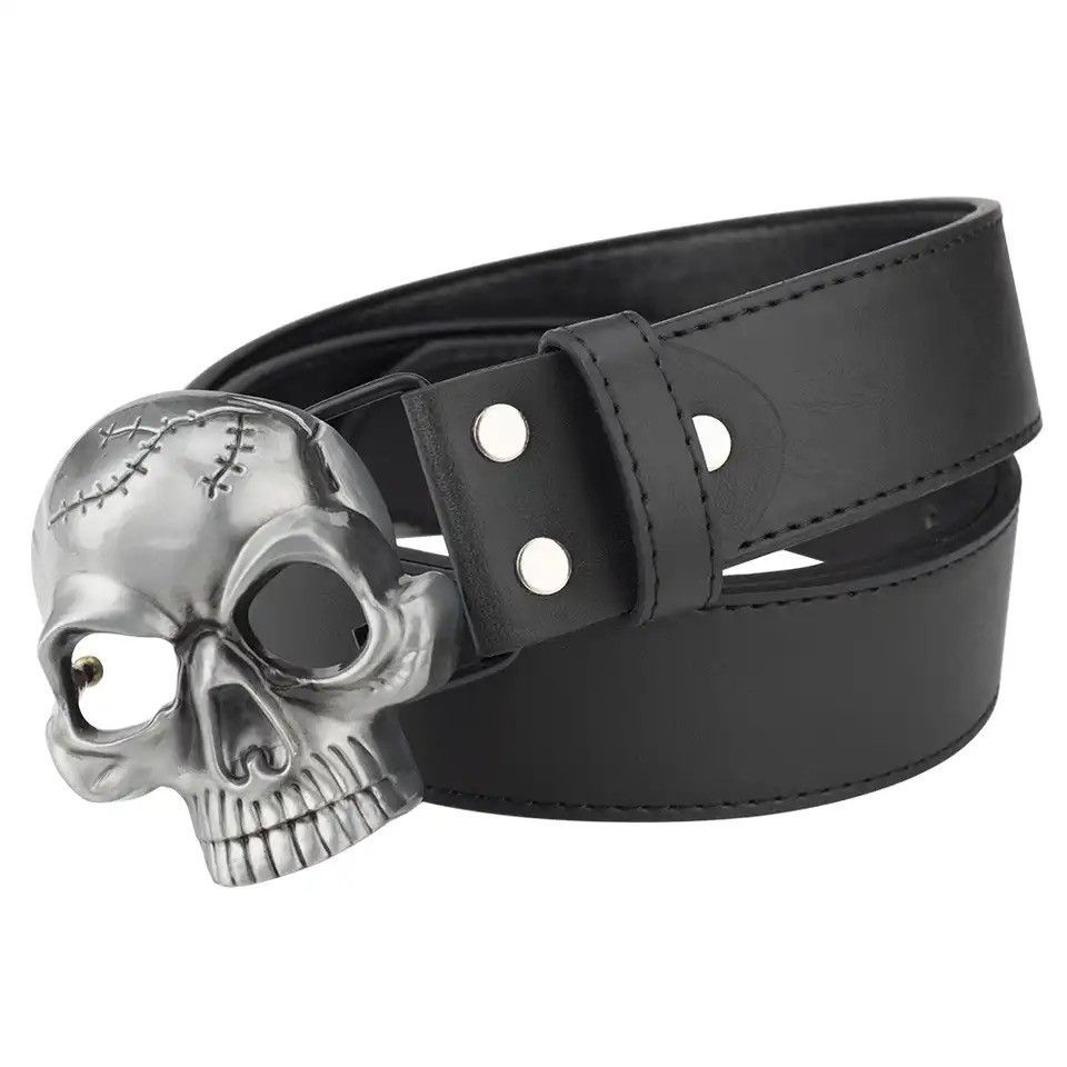 Other Skull Gothic Belt Size ONE SIZE - 3 Thumbnail