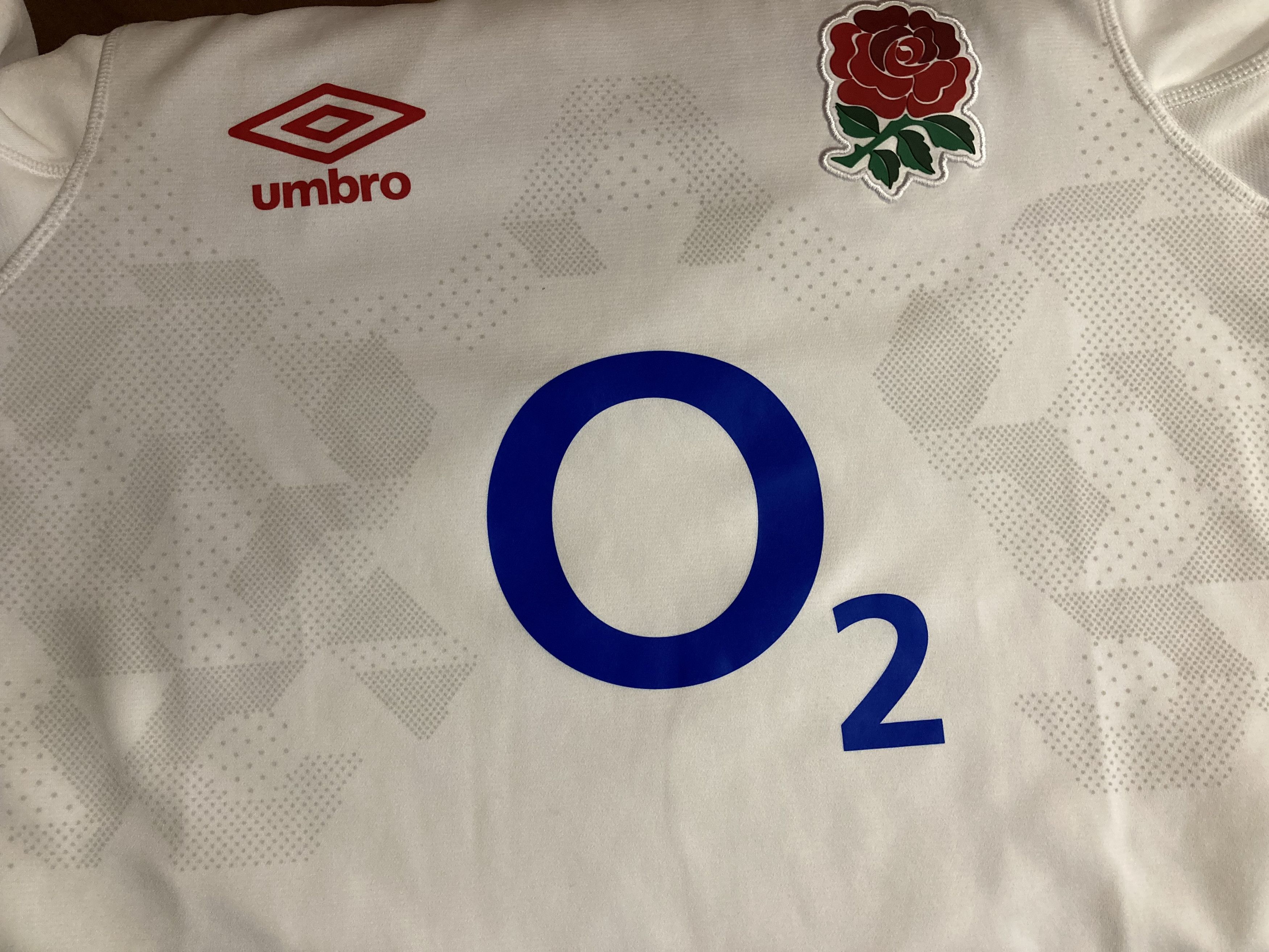 Umbro Umbro England RFU Team Rugby Home Jersey Size US L / EU 52-54 / 3 - 6 Thumbnail