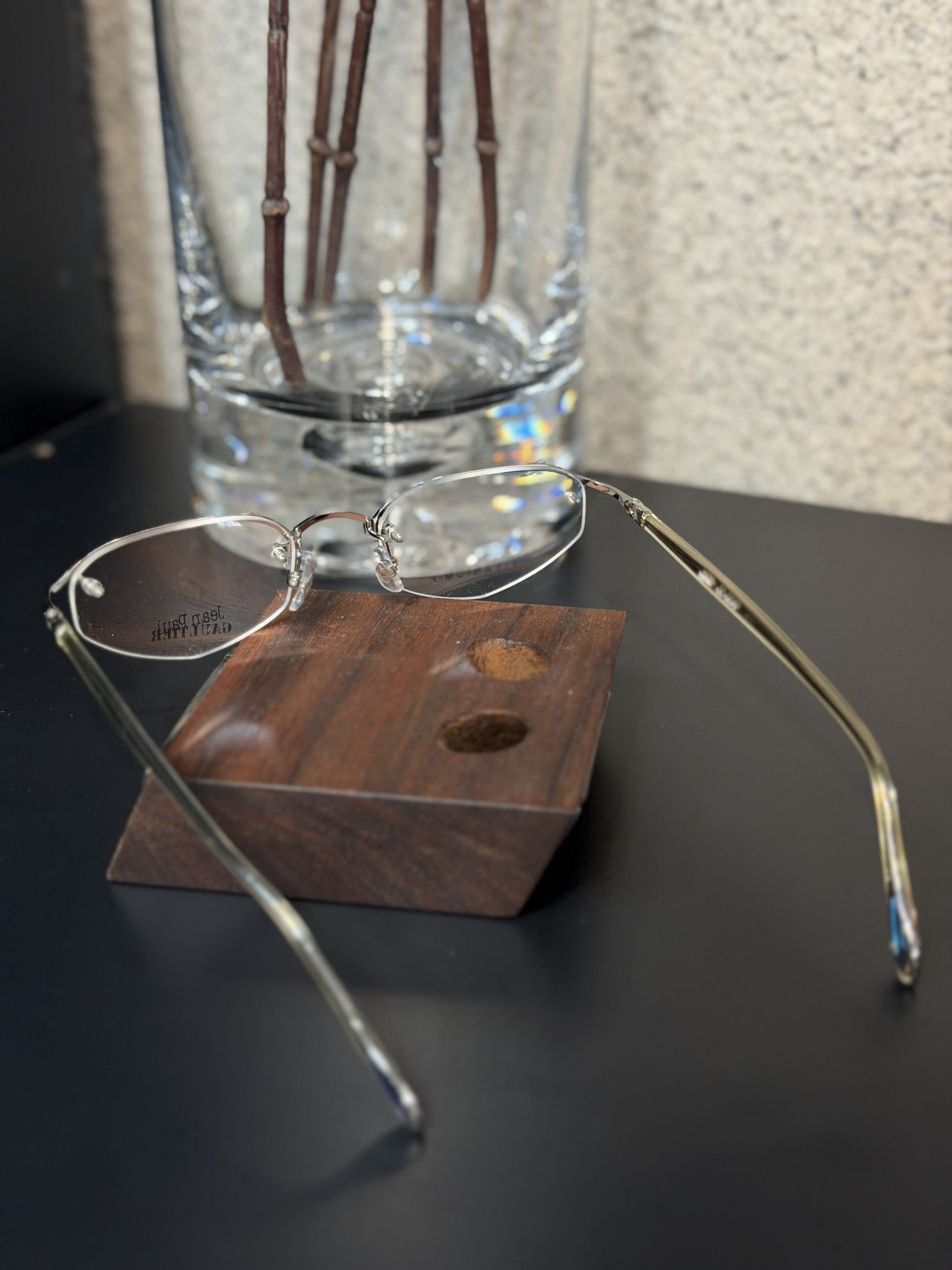 Jean Paul Gaultier Jean Paul Gaultier 55-0049 Silver Half Rimless Size ONE SIZE - 2 Thumbnail