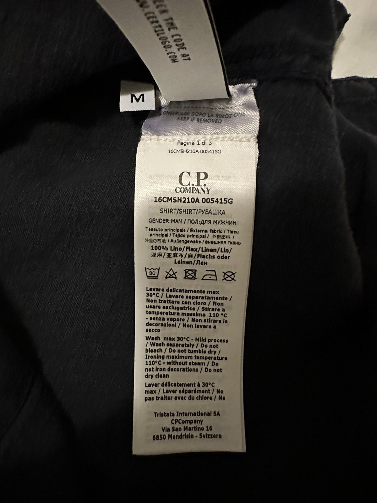 C.P. Company NWT CP Company short sleeve button up Size US M / EU 48-50 / 2 - 9 Thumbnail