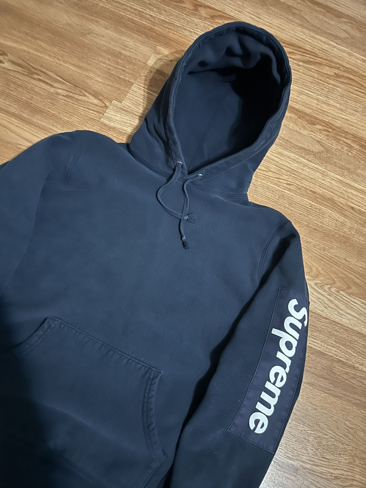 Supreme Supreme Sleeve Box Logo Hoodie Size US M / EU 48-50 / 2 - 2 Thumbnail