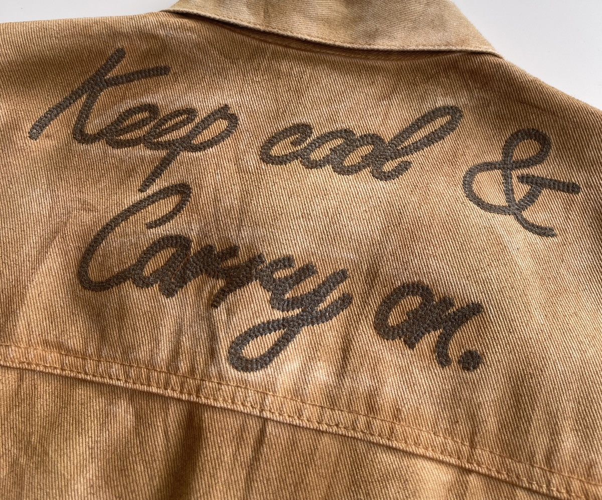 Vintage 70 Years Anniversary Snoopy Acidwash Denim Jacket Size US M / EU 48-50 / 2 - 13 Thumbnail