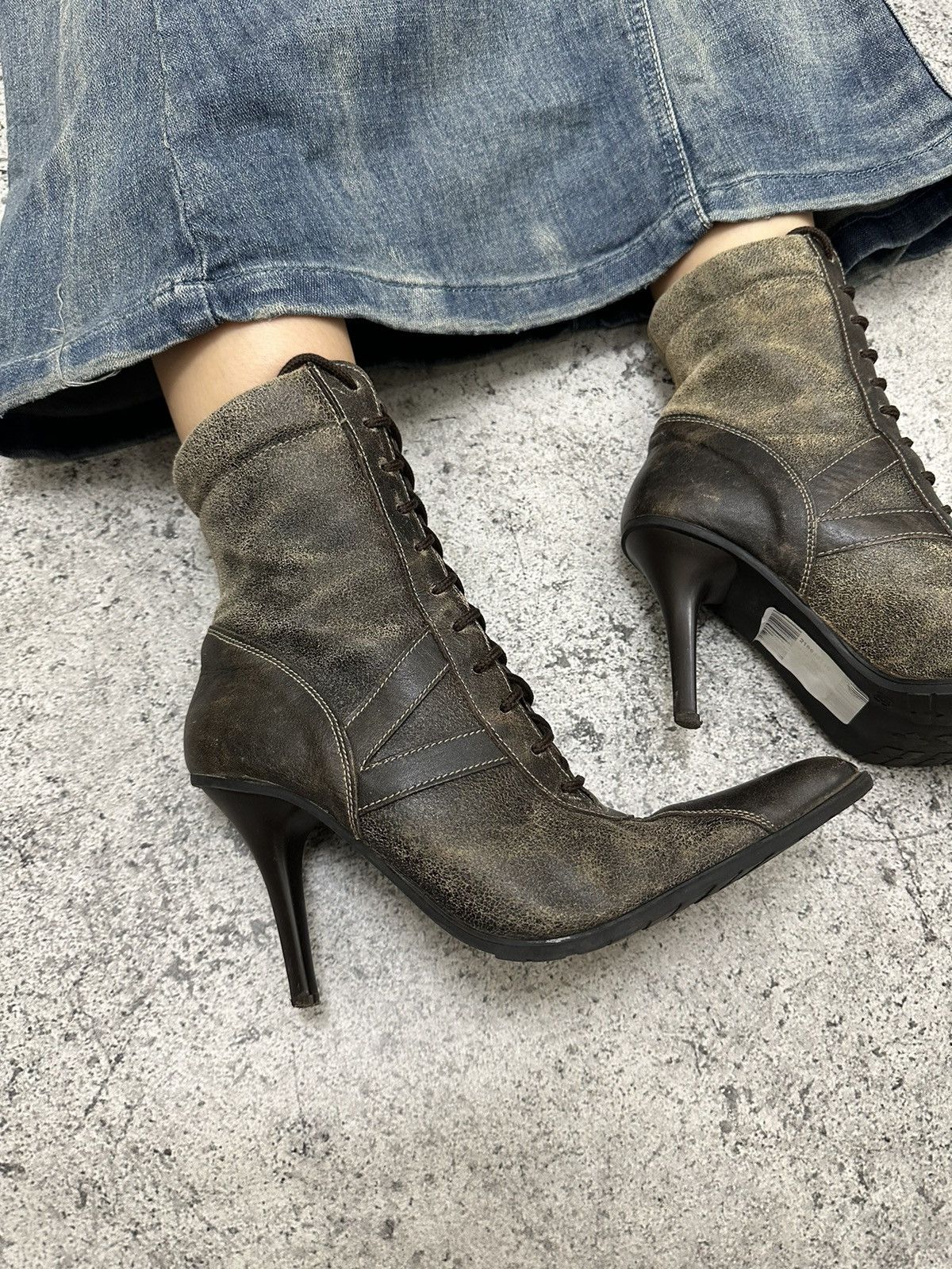 Other Ankle boots Faded Balenciaga Style Size US 8 / IT 38 - 8 Thumbnail