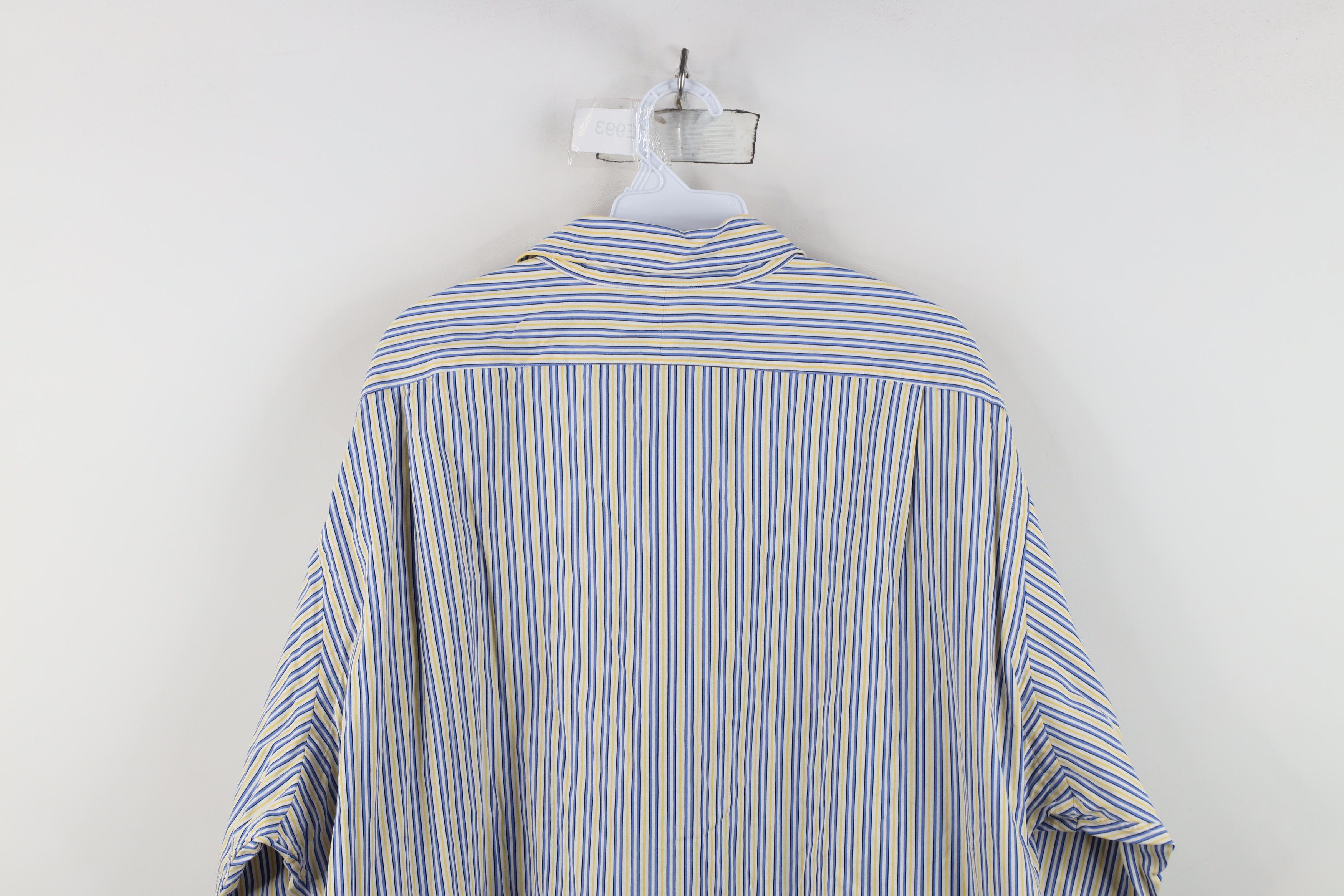 Ralph Lauren Vintage 90s Ralph Lauren Fit Striped Collared Button Shirt Size US XXL / EU 58 / 5 - 10 Thumbnail