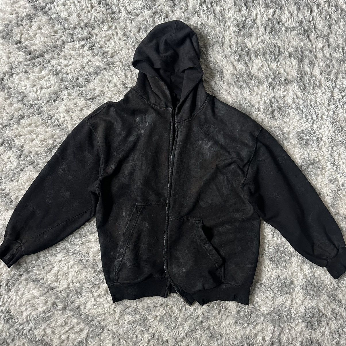 Balenciaga Balenciaga Mud Show Destroyed Zip Up Size US XS / EU 42 / 0 - 1 Thumbnail