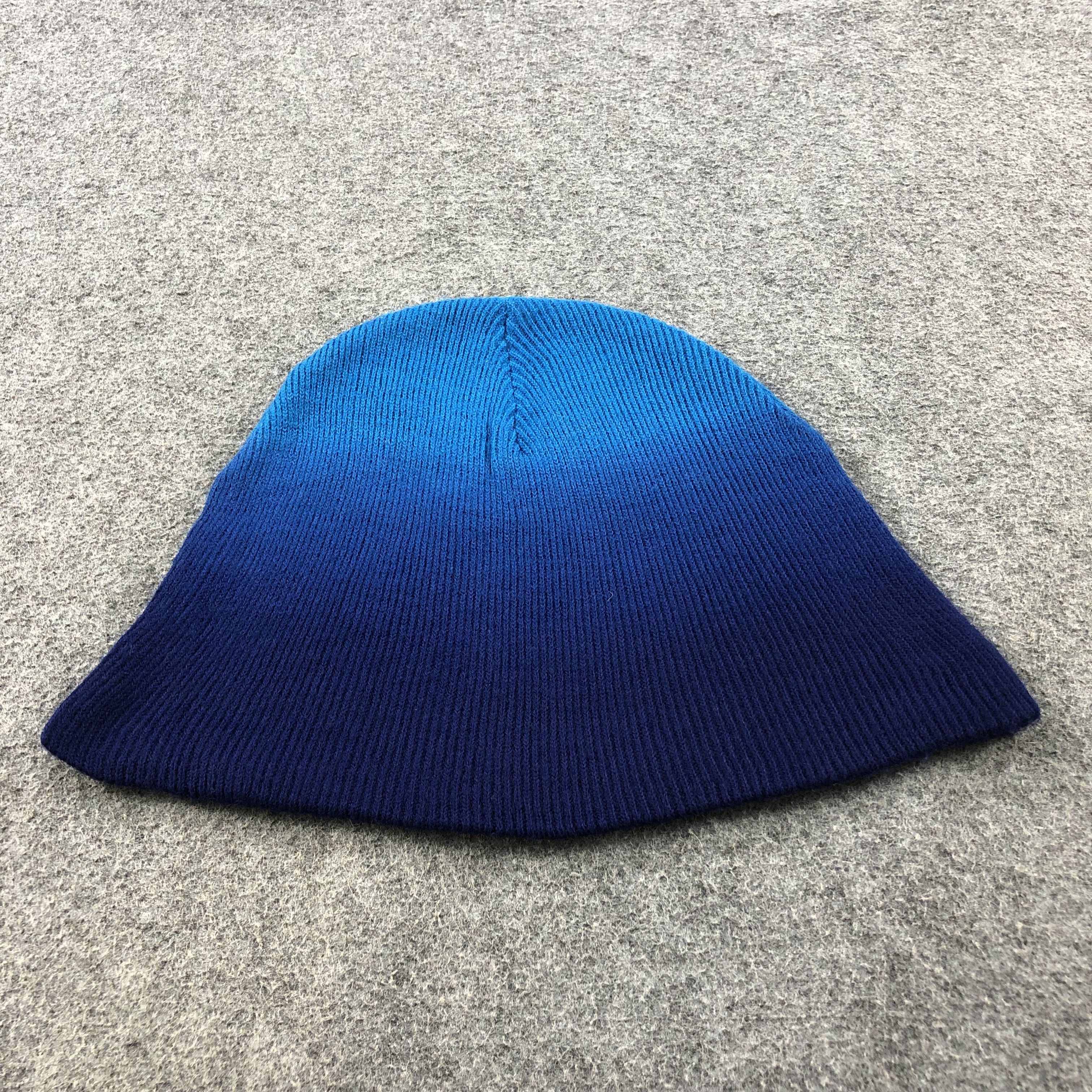 Vintage Unknown Bluish Blue Lucky Number Beanie Snowcap Snow Hat B51 Size ONE SIZE - 3 Thumbnail