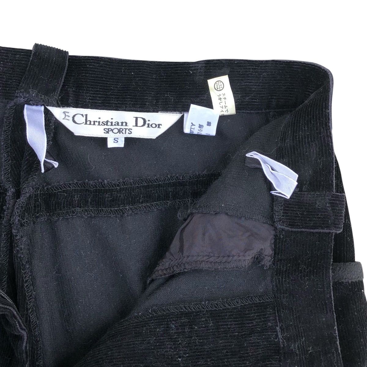 Christian Dior Monsieur Christian Dior Sport Corduroy Edge Line Pants Size 24" / US 00 / IT 34 - 2 Thumbnail