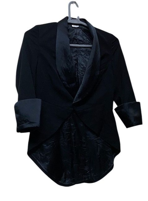 Comme des Garcons × M+Rc Noir Comme Des Garçon NOIR button up Women Dress made in japan Size S / US 4 / IT 40 - 2 Thumbnail