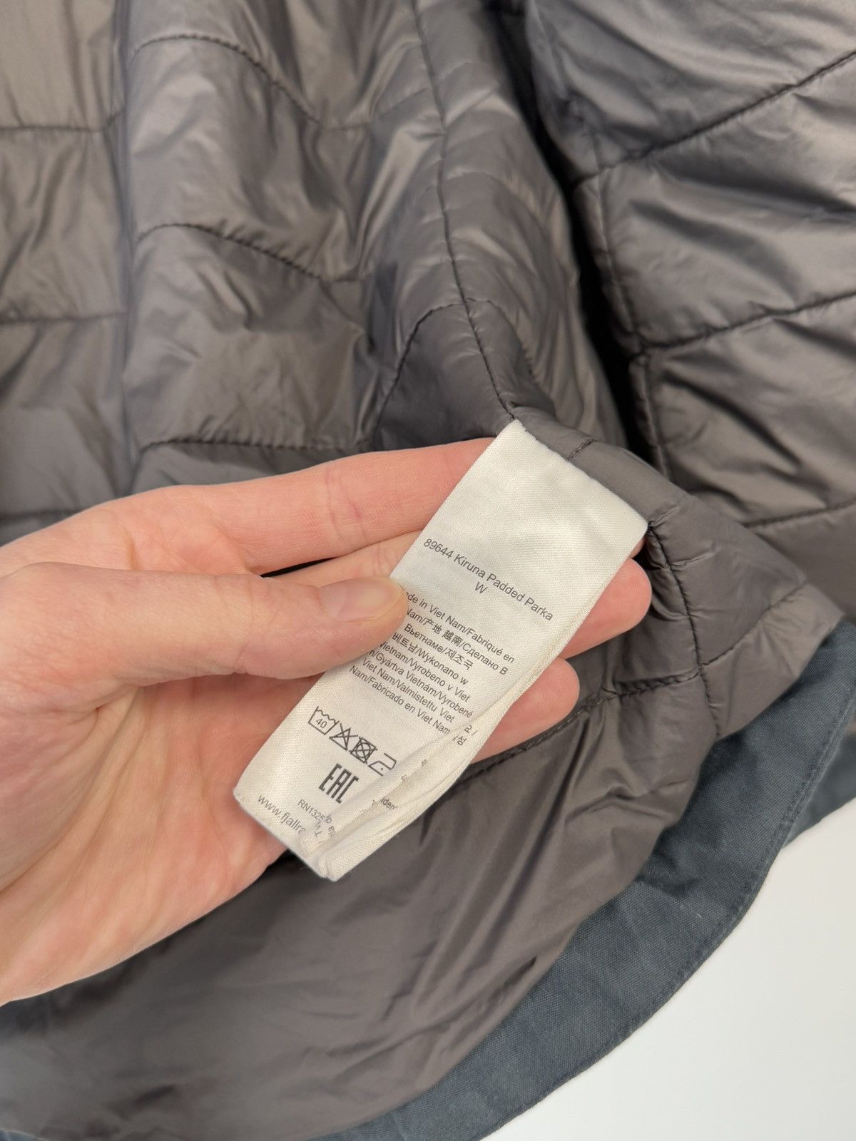 Fjallraven Fjallraven Kiruna Padded Parka Hooded Blue Navy Jacket Coat Size L / US 10 / IT 46 - 17 Thumbnail